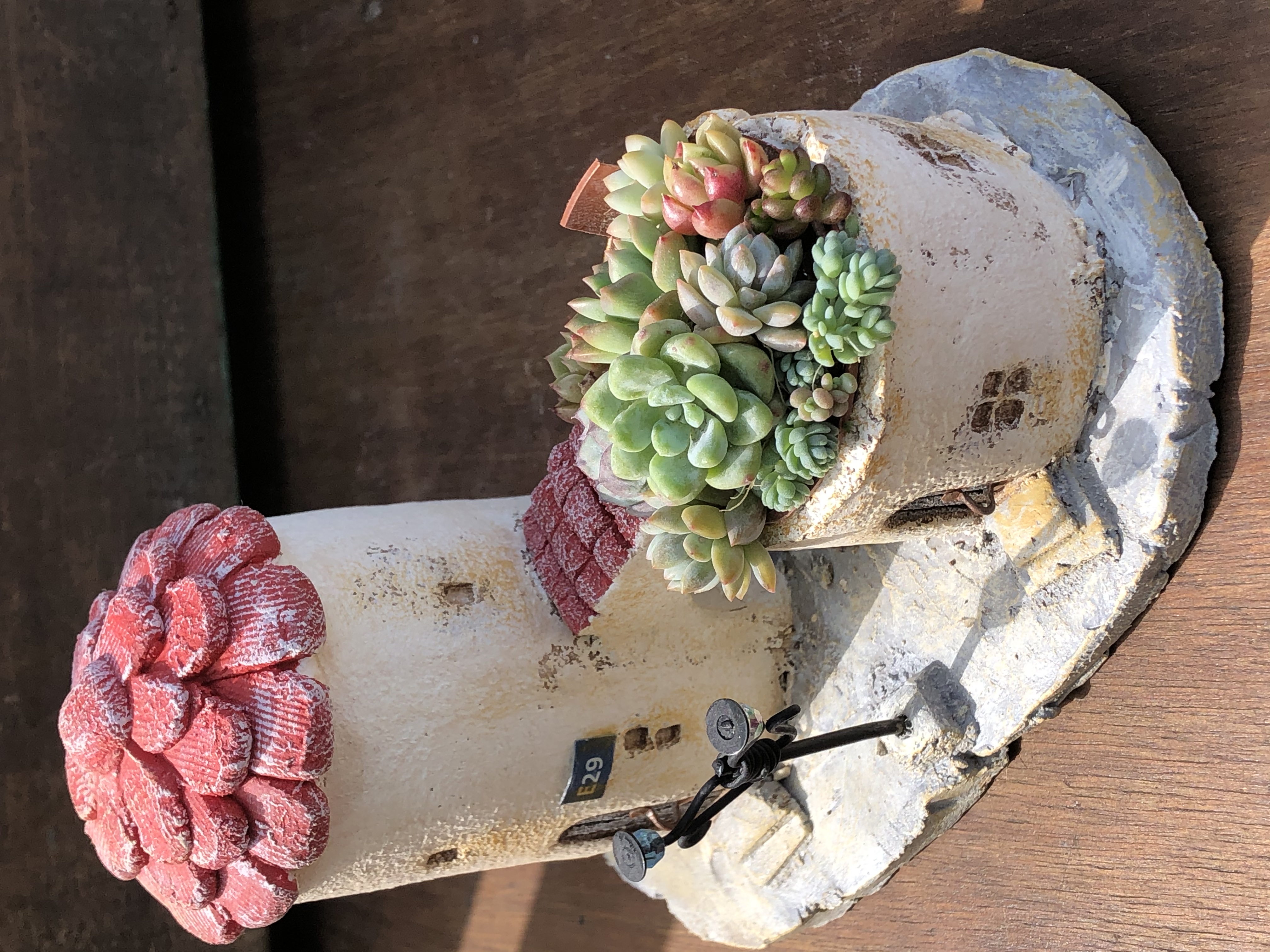 色々なモルタルプランター