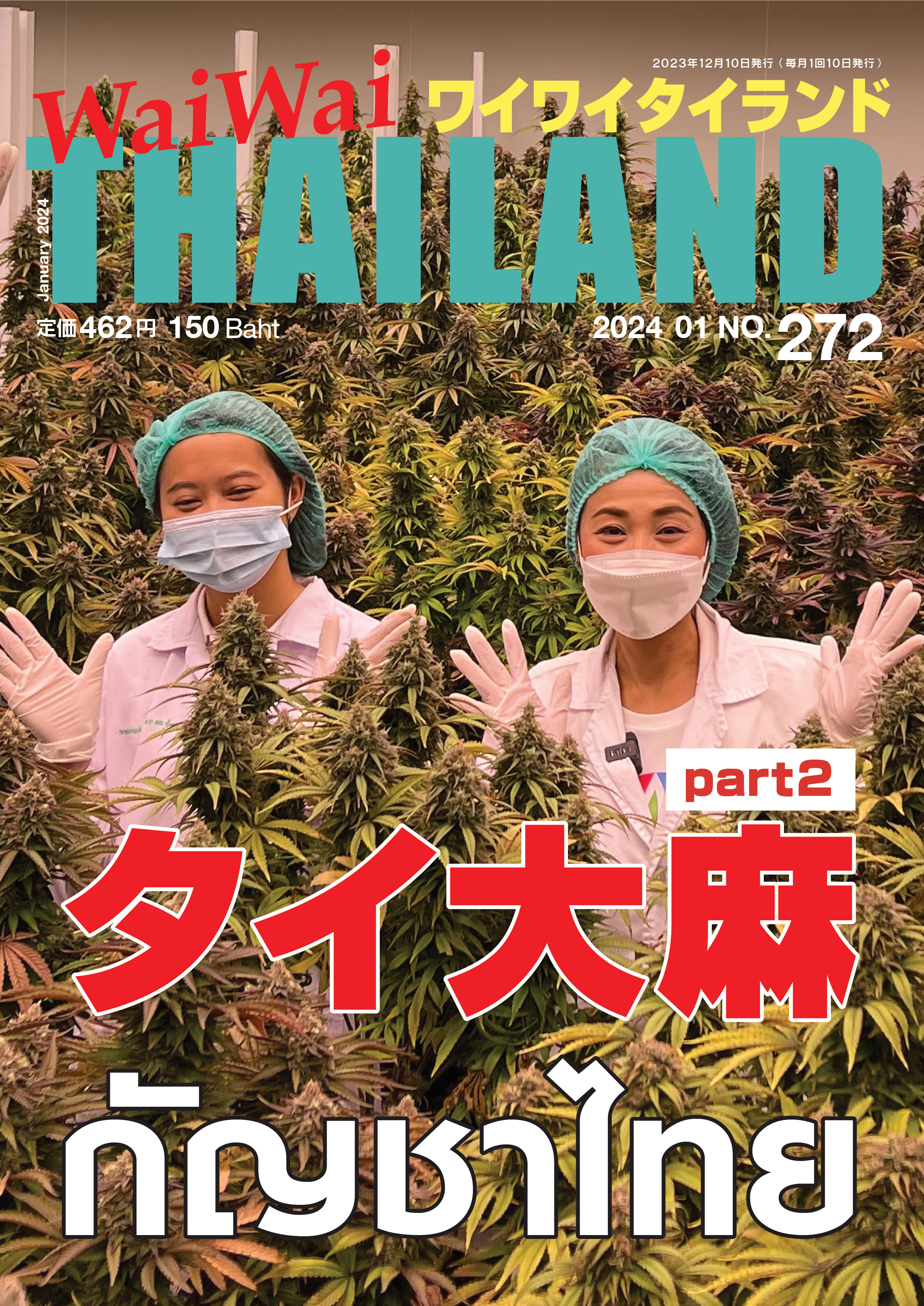 12月号 特集「タイ大麻」Part2！