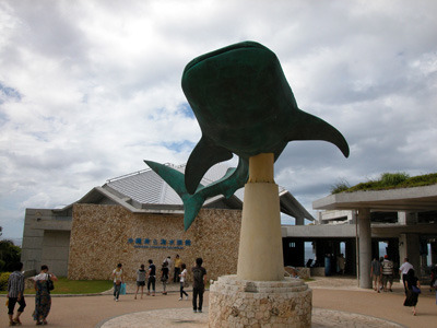 沖縄の観光スポット　美ら海水族館