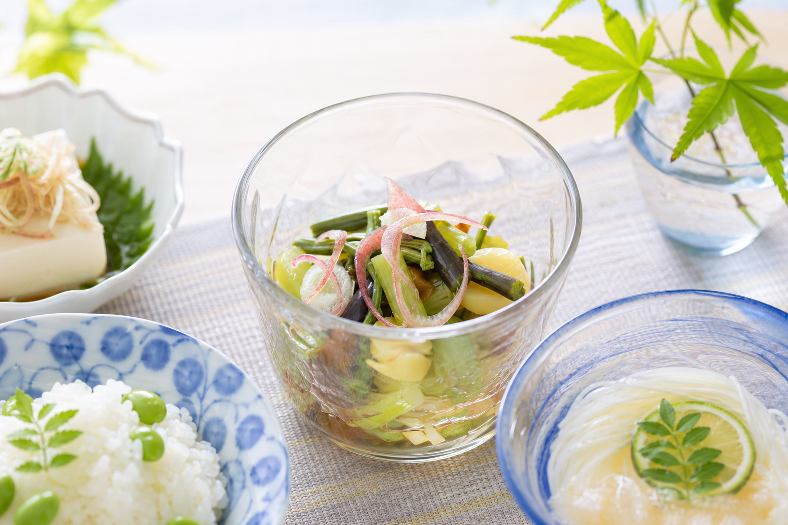 山菜水煮のさっぱりレシピ|暑い日に食べたい簡単アレンジ5選