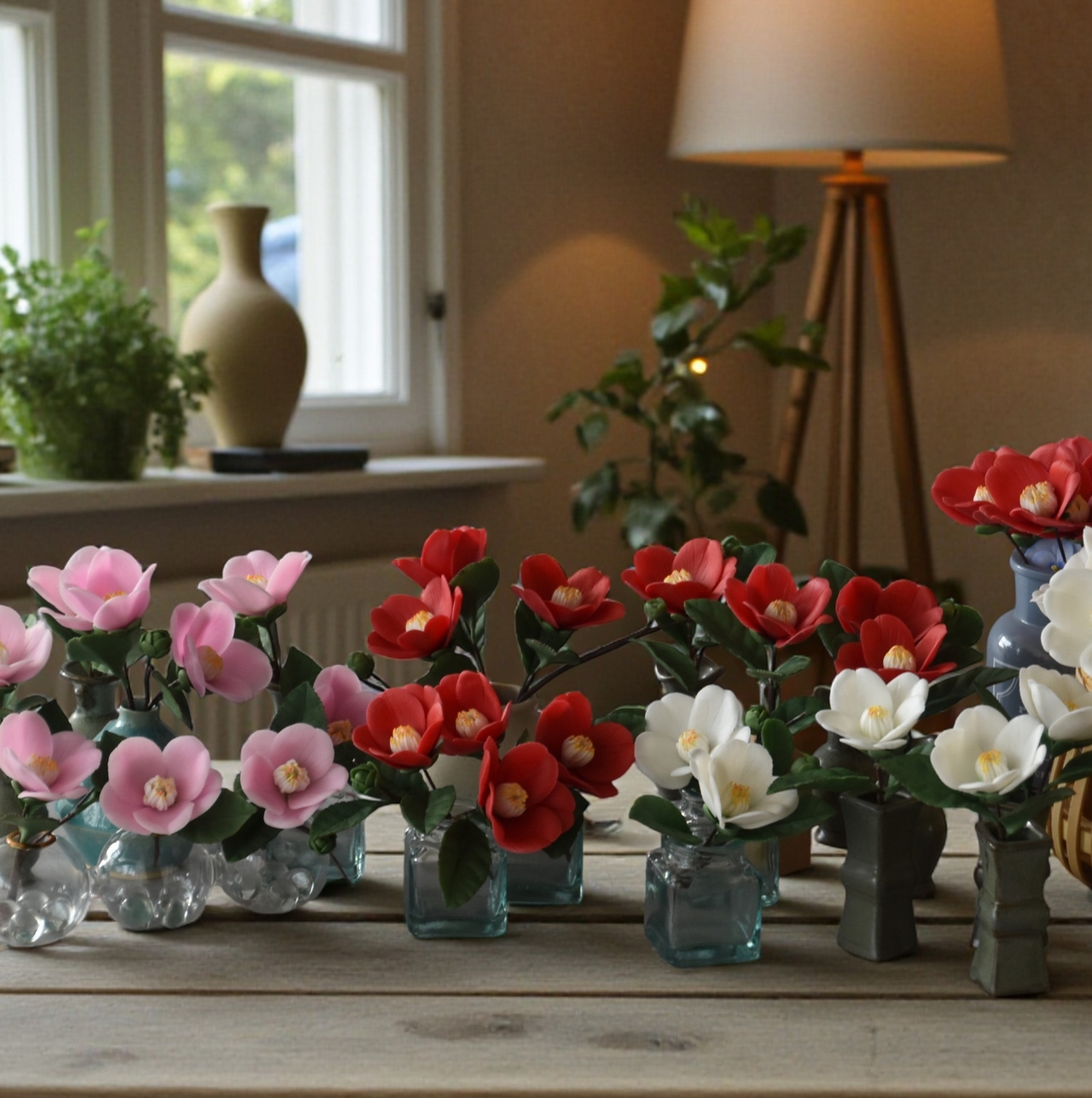 【椿】椿でお正月の準備を。