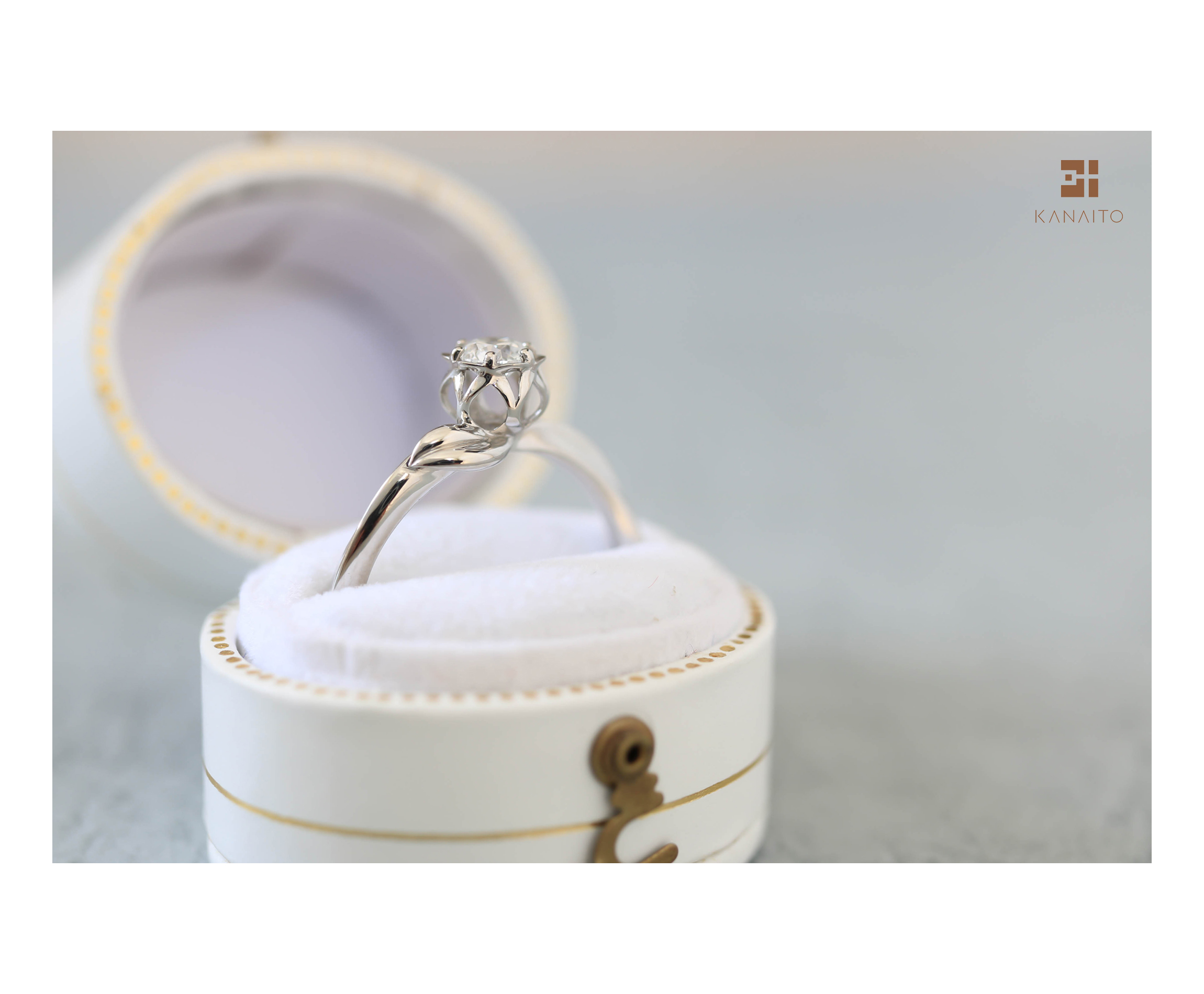 【オーダーメイド結婚指輪】すずらん花話