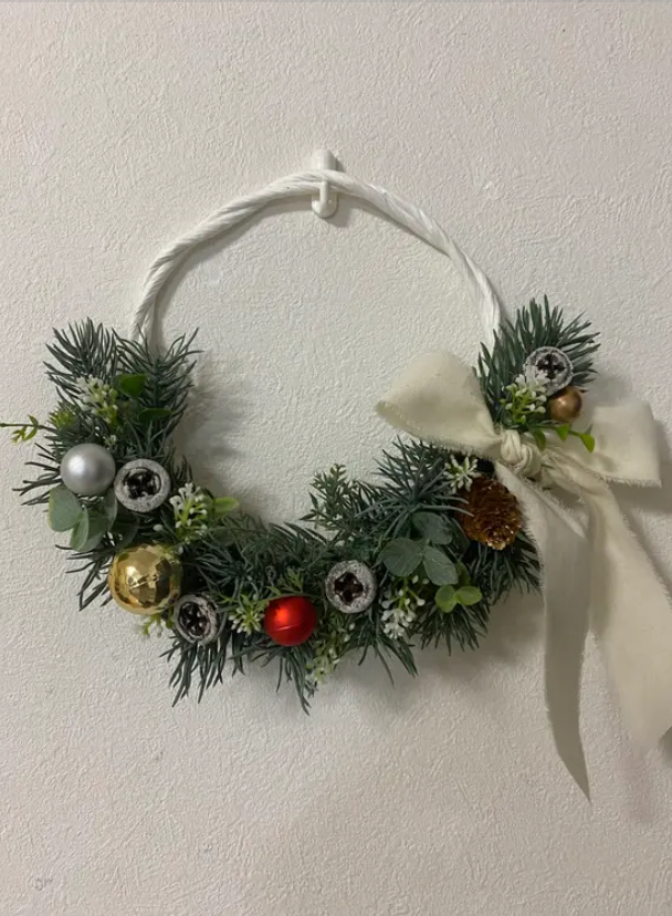 クリスマスリースお値下げしました！