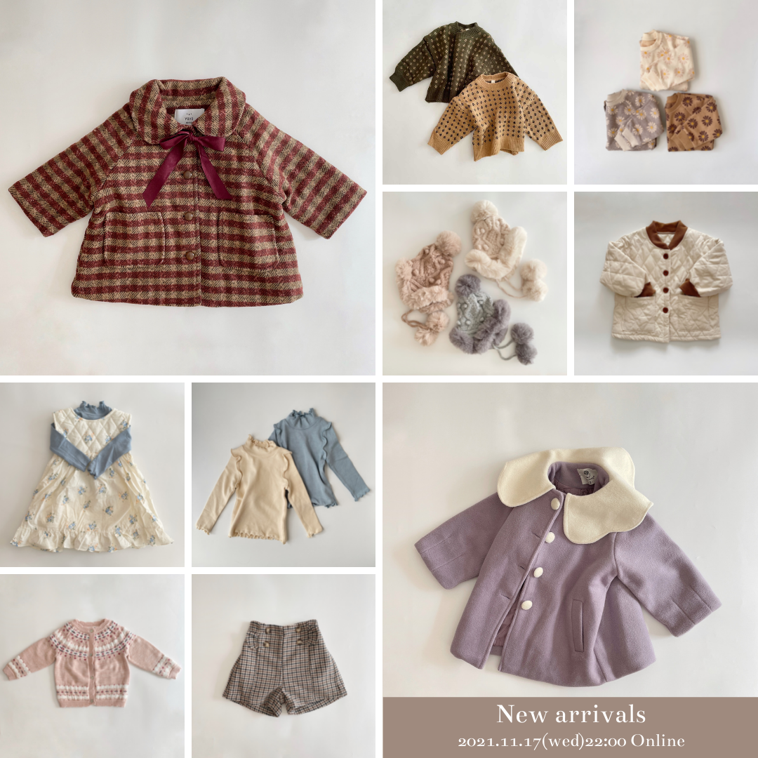 【NEW ARRIVALS】11.17 22:00 Online♡