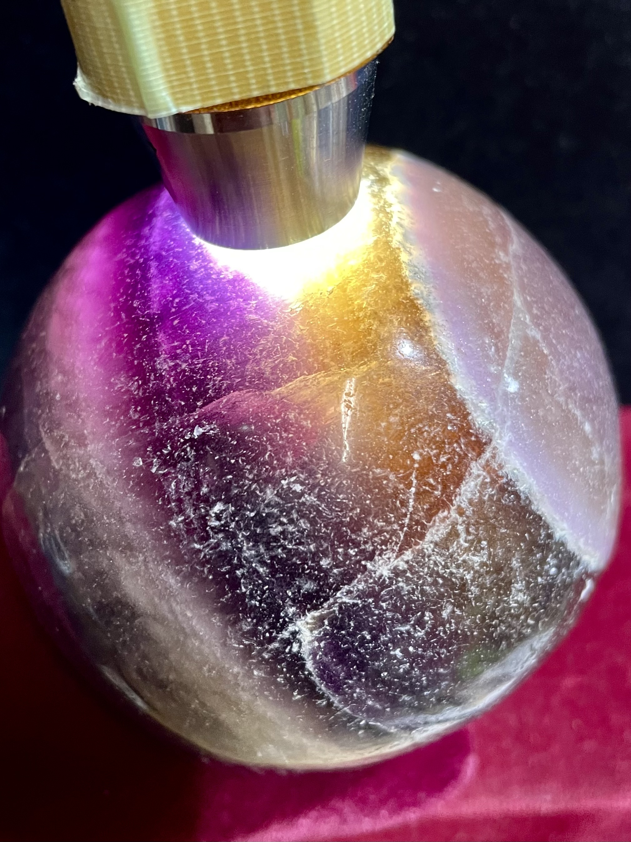 アルゼンチン産「フローライト」大型スフィア