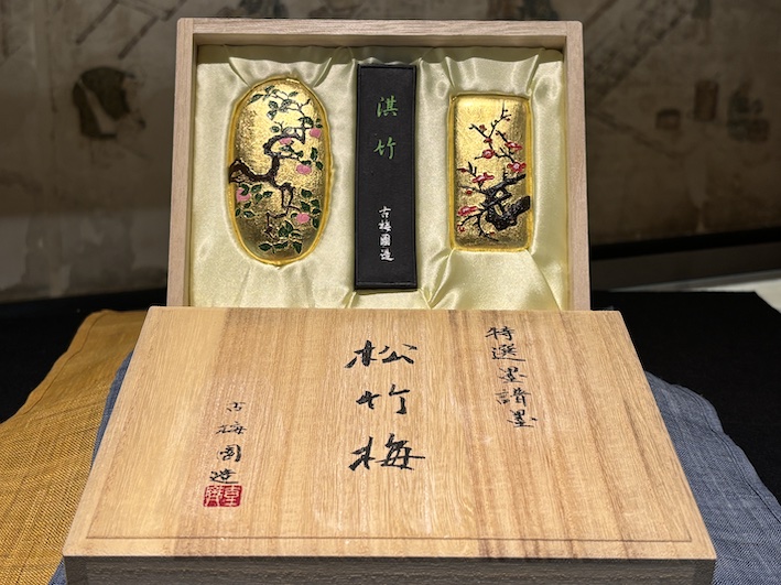 古梅園墨譜墨　（松・竹・梅）　のご紹介