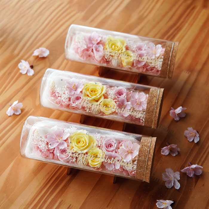 フラワーボトルの新色　桜♪