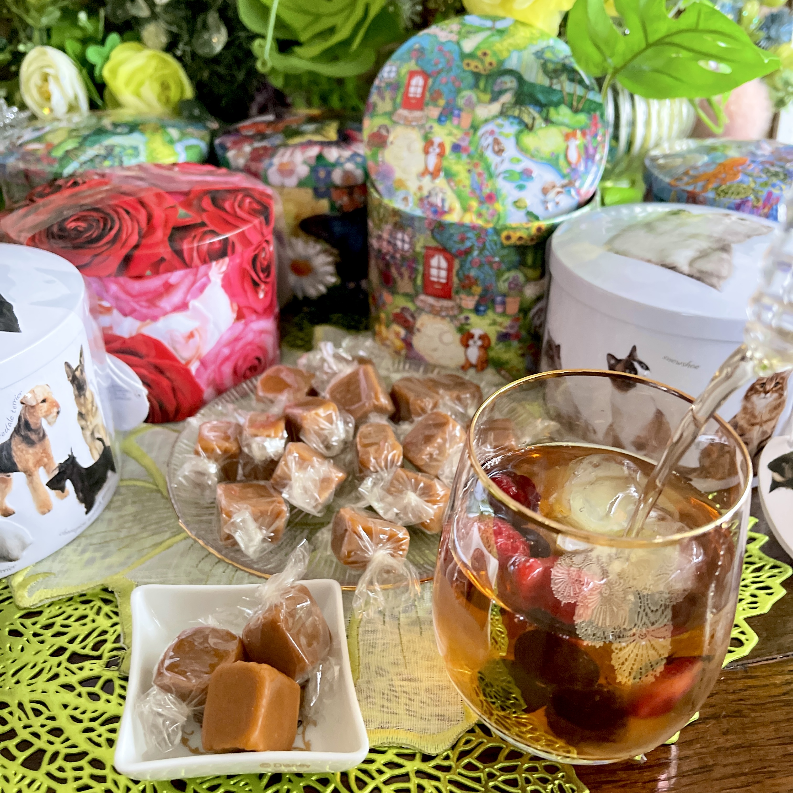 ベリーティーとトフィ！