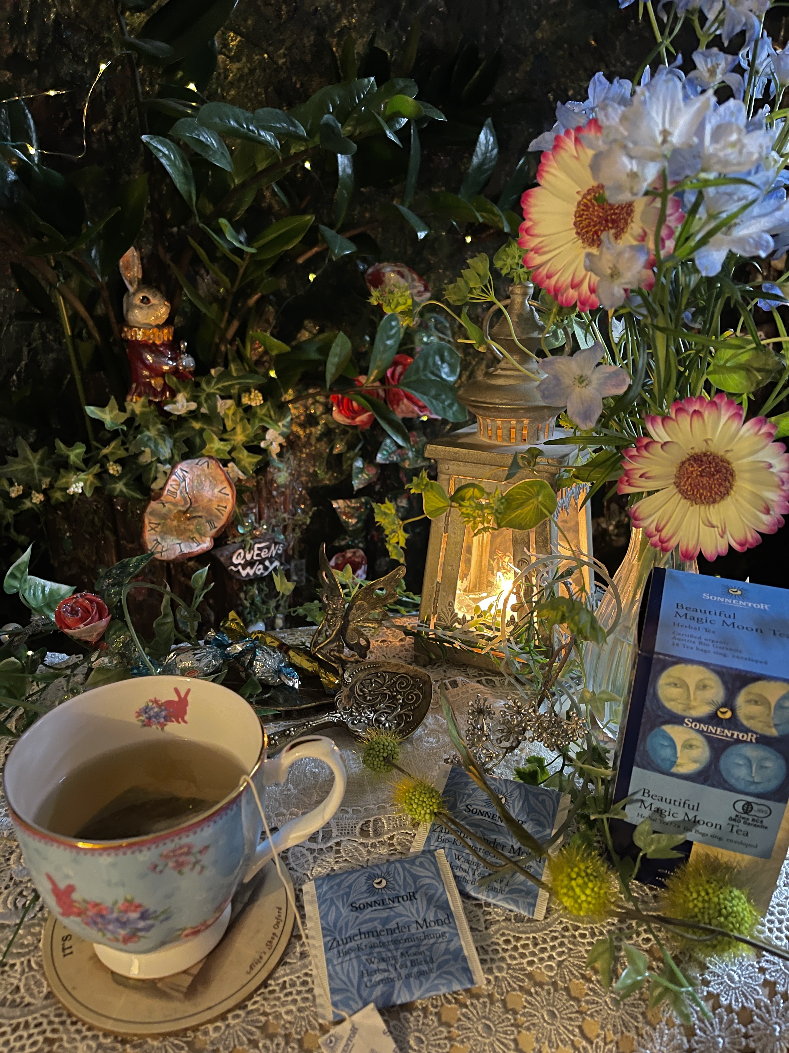 Night tea time with harbtea・・・