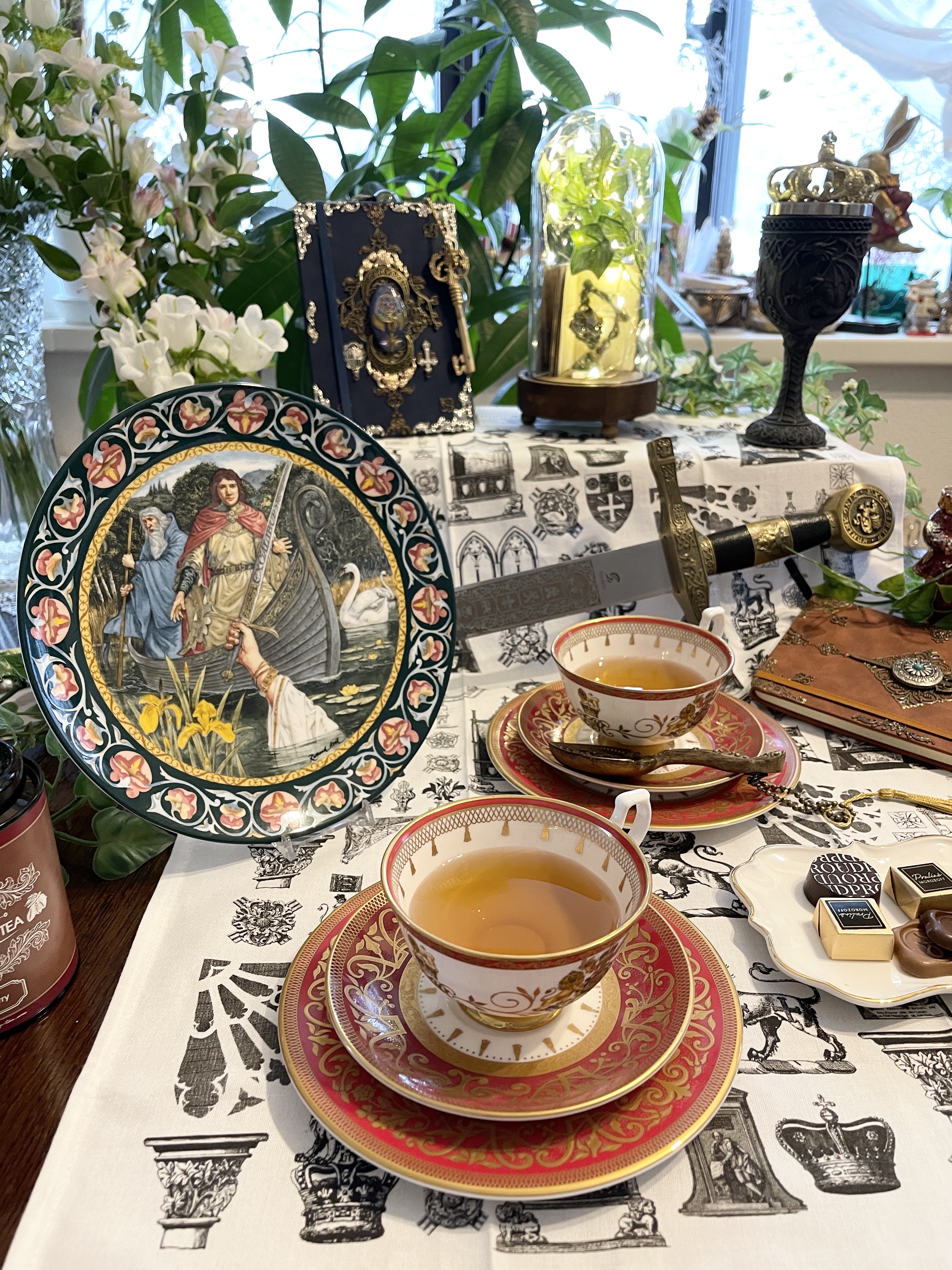 アーサー王と共に・・・Teatime