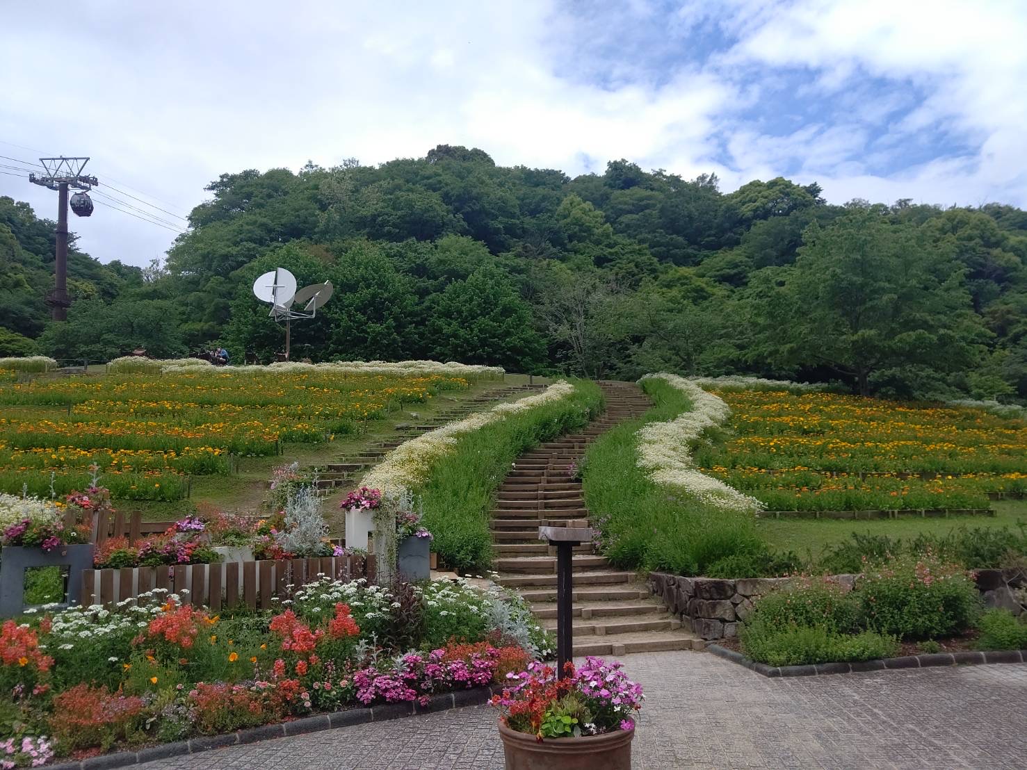 布引ハーブ園へ・・・