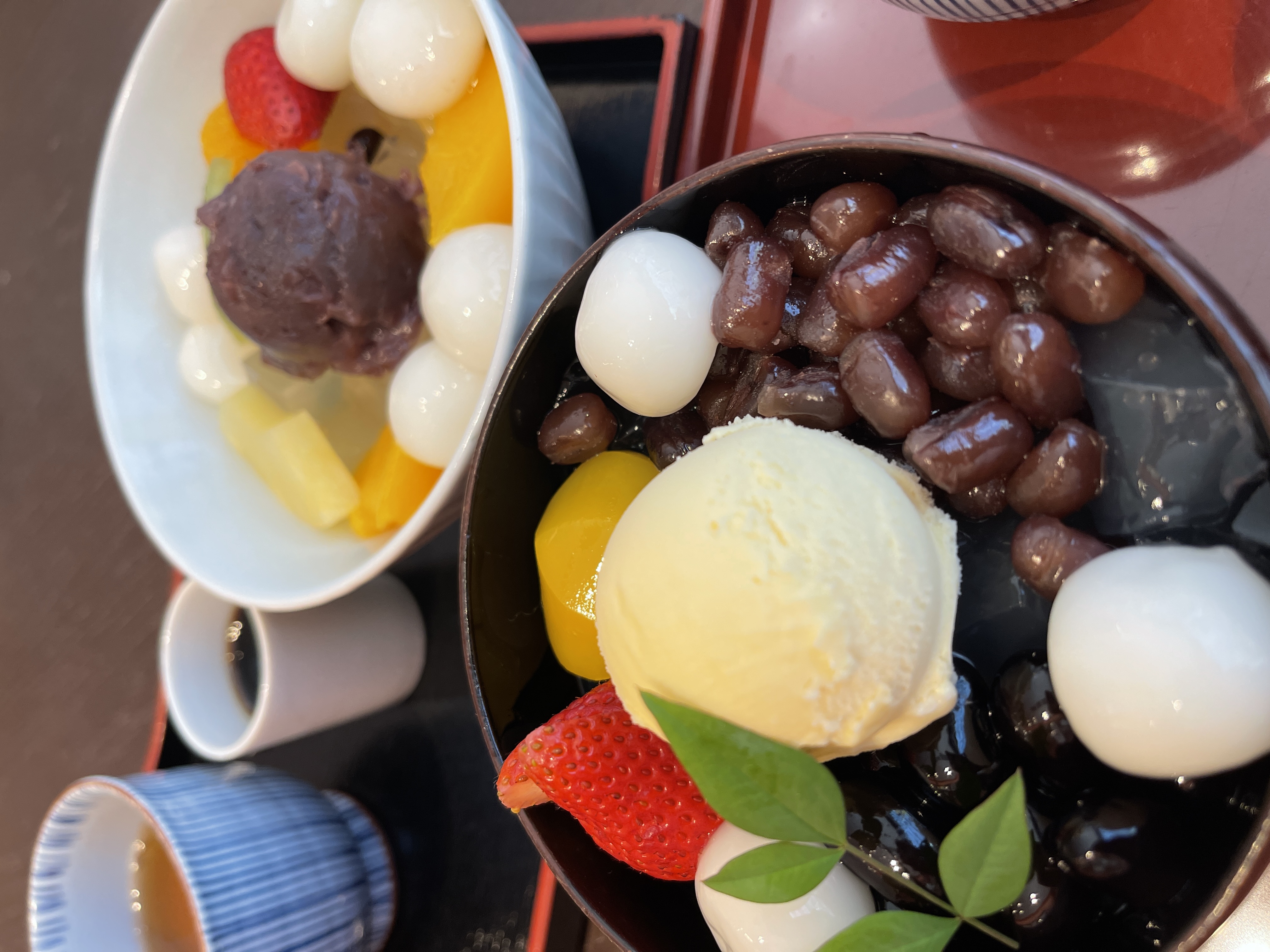 風月堂へあんみつ食べに・・・