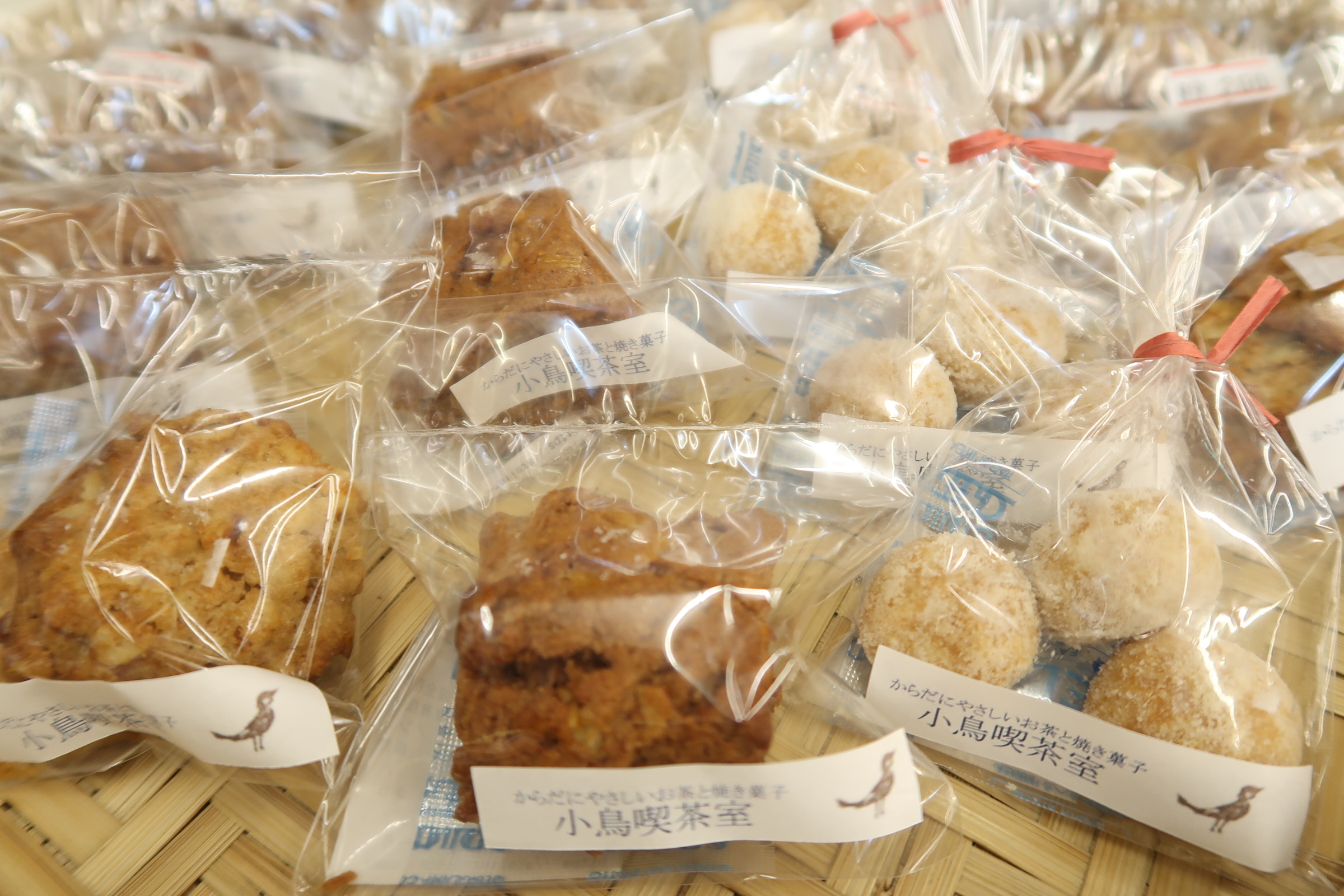 小鳥喫茶室の焼き菓子、入荷