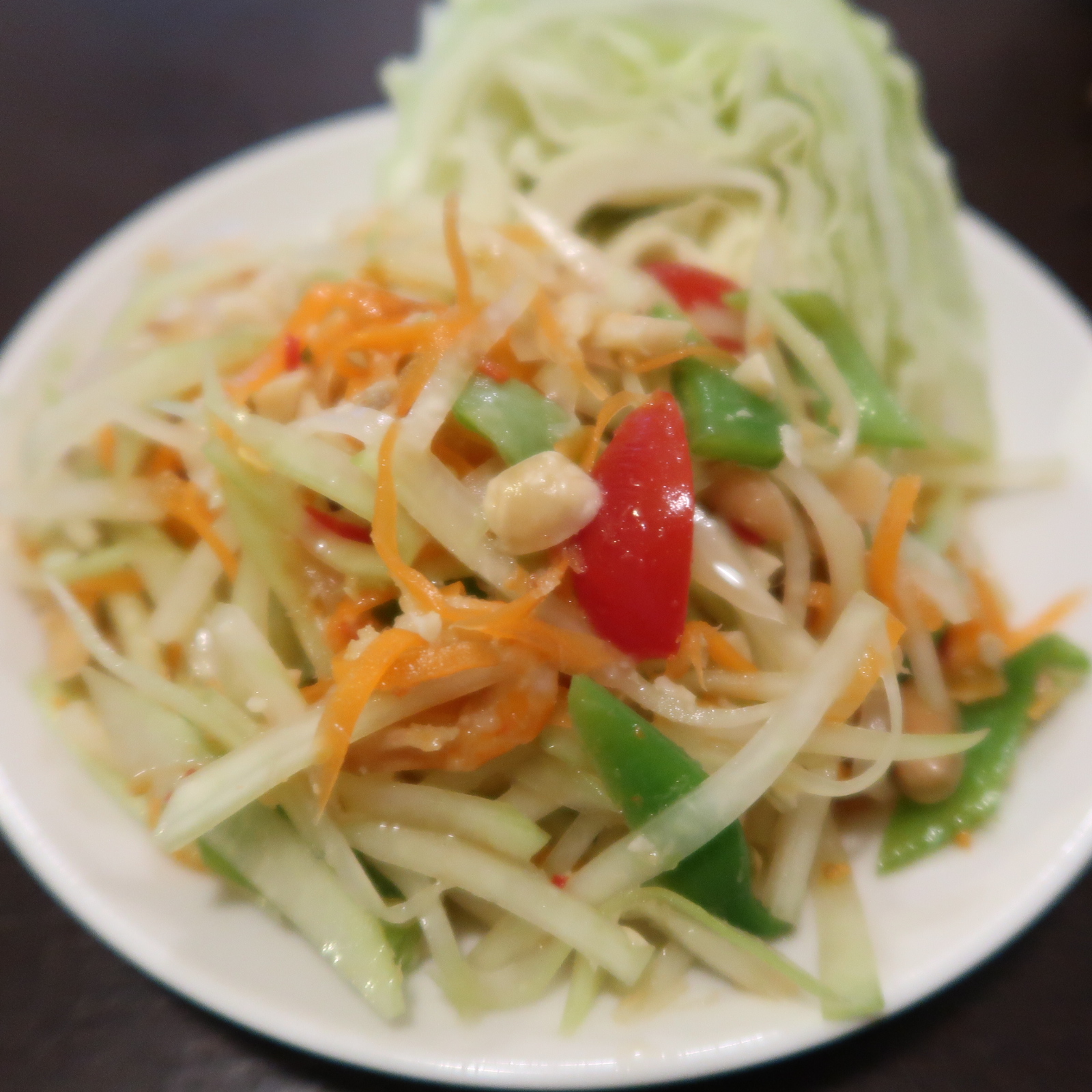 ソムタム作りました