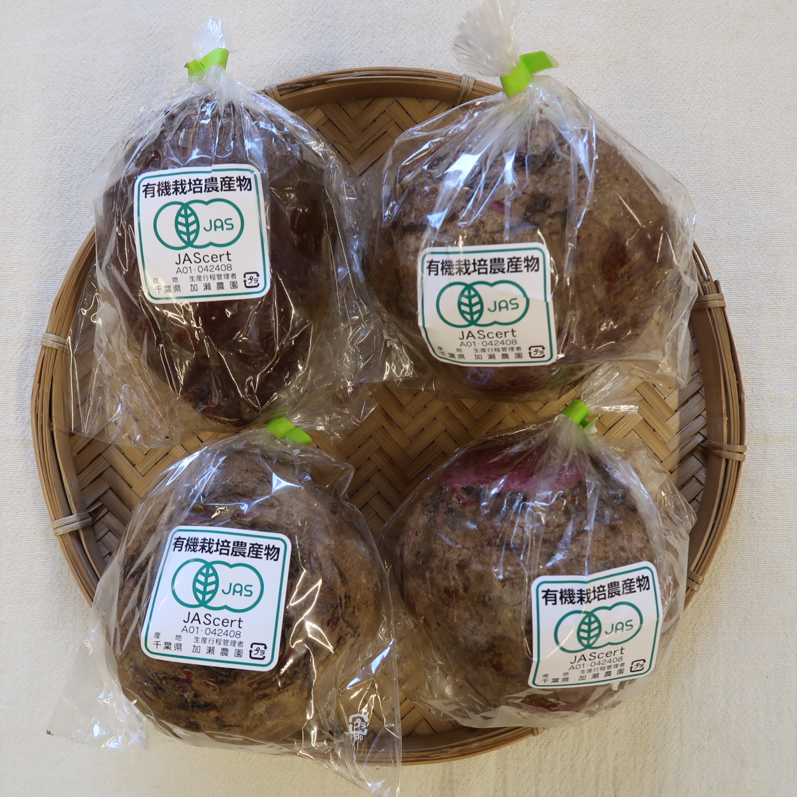 有機ビーツ好評入荷中です