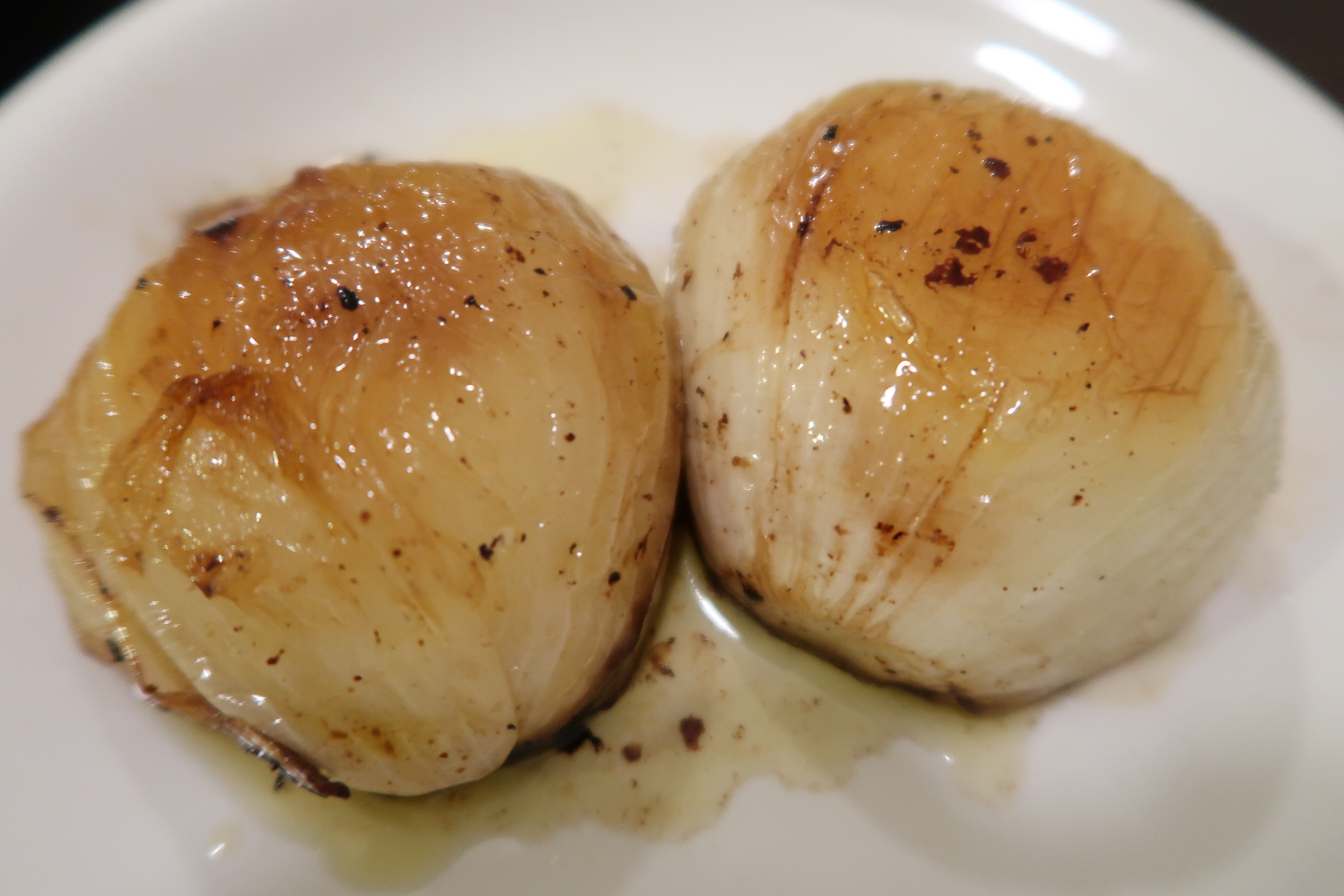新たまオリーブオイルの蒸し焼き