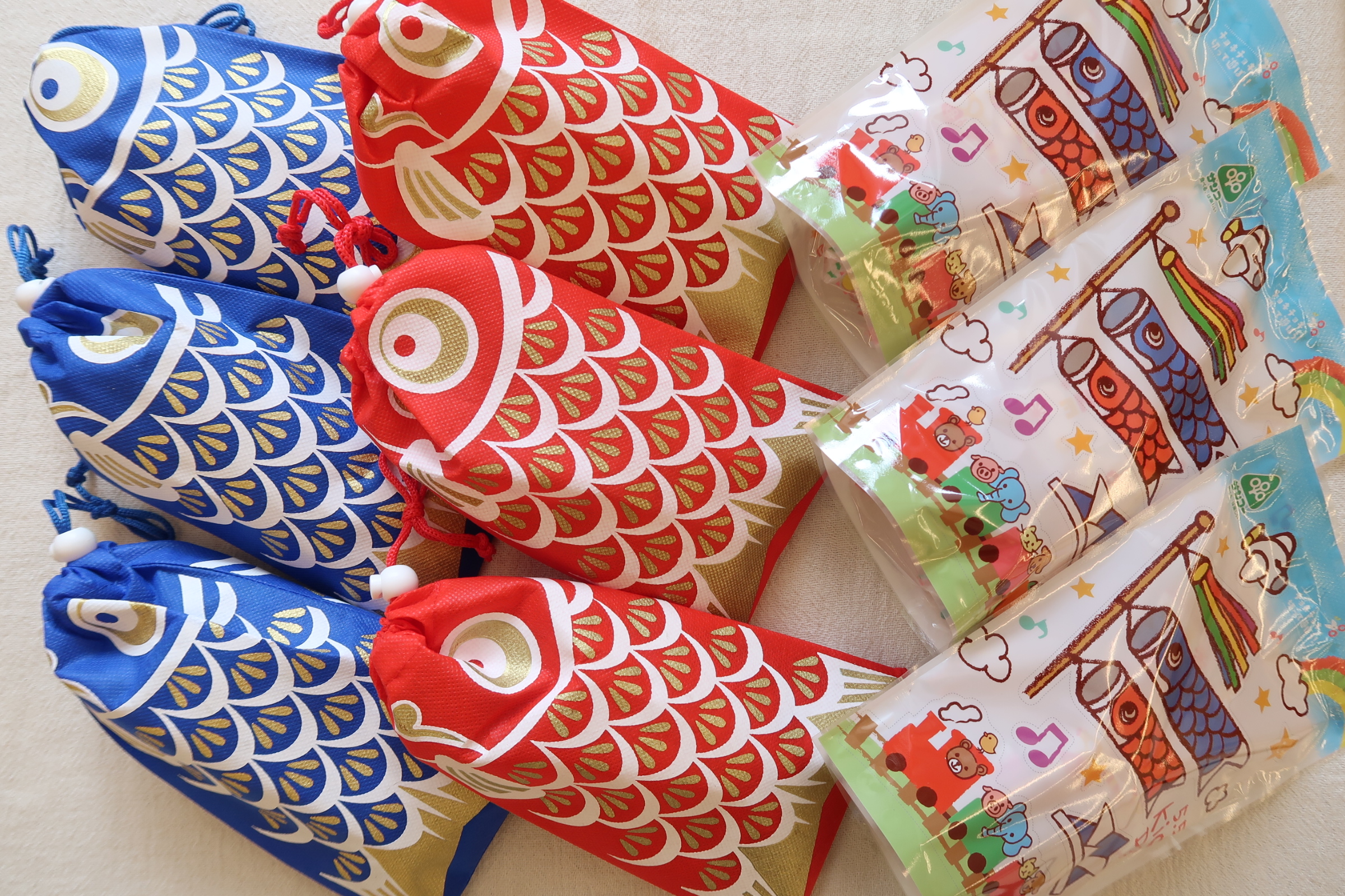 子供の日、お菓子セット入荷