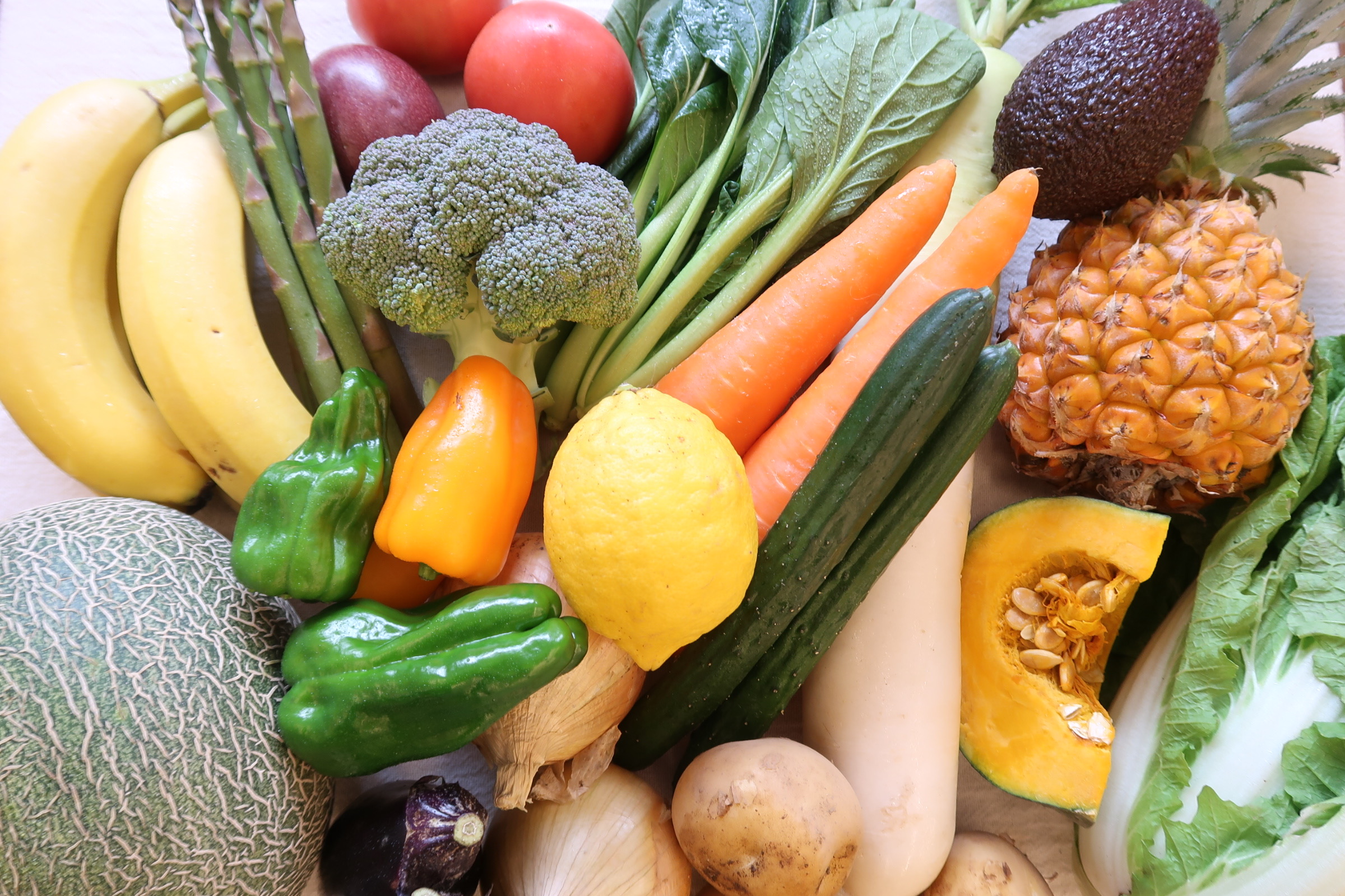 12/1(月)〜12/7(日)野菜入荷予定表