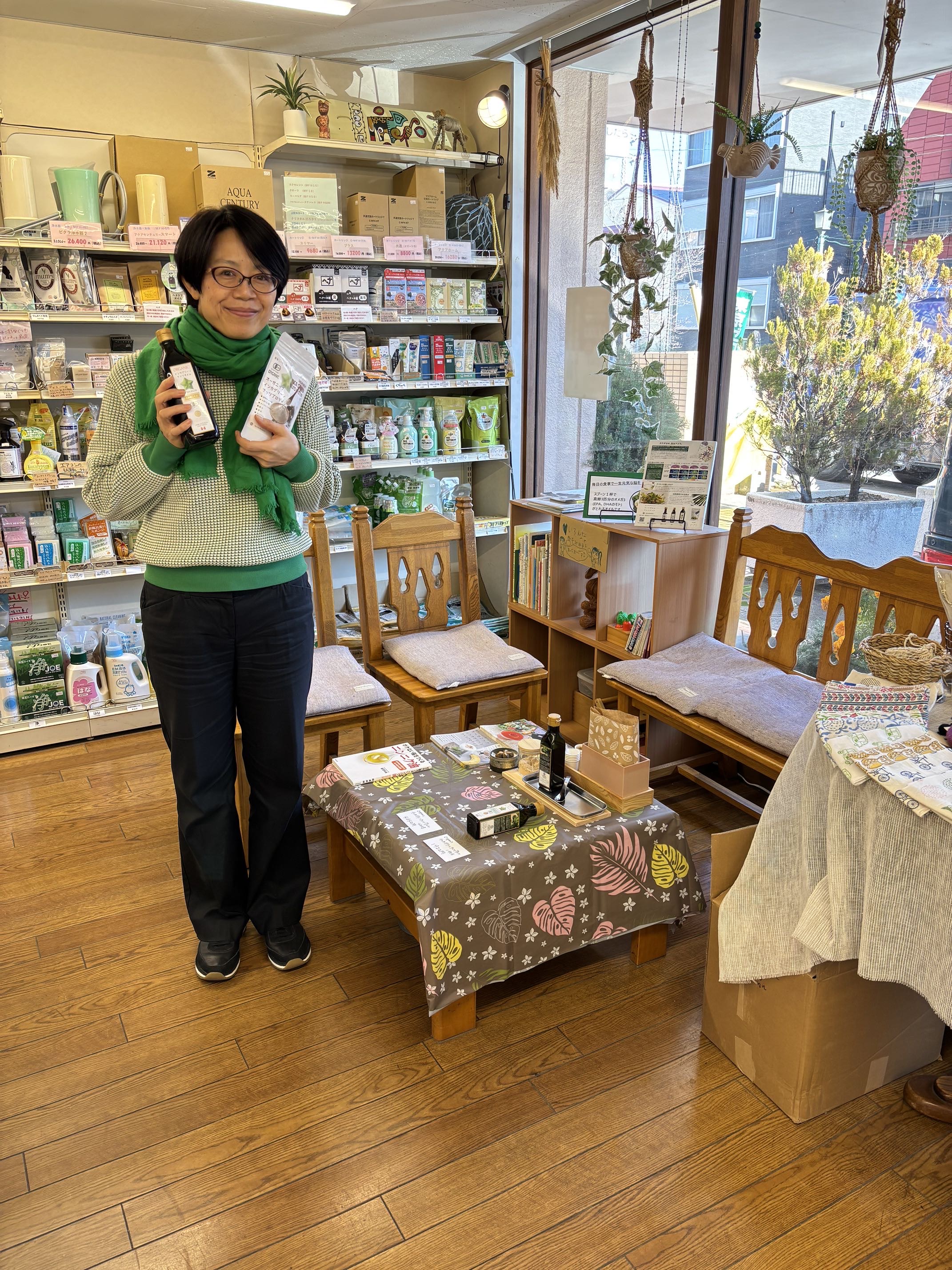 インカグリーンナッツオイル試食会