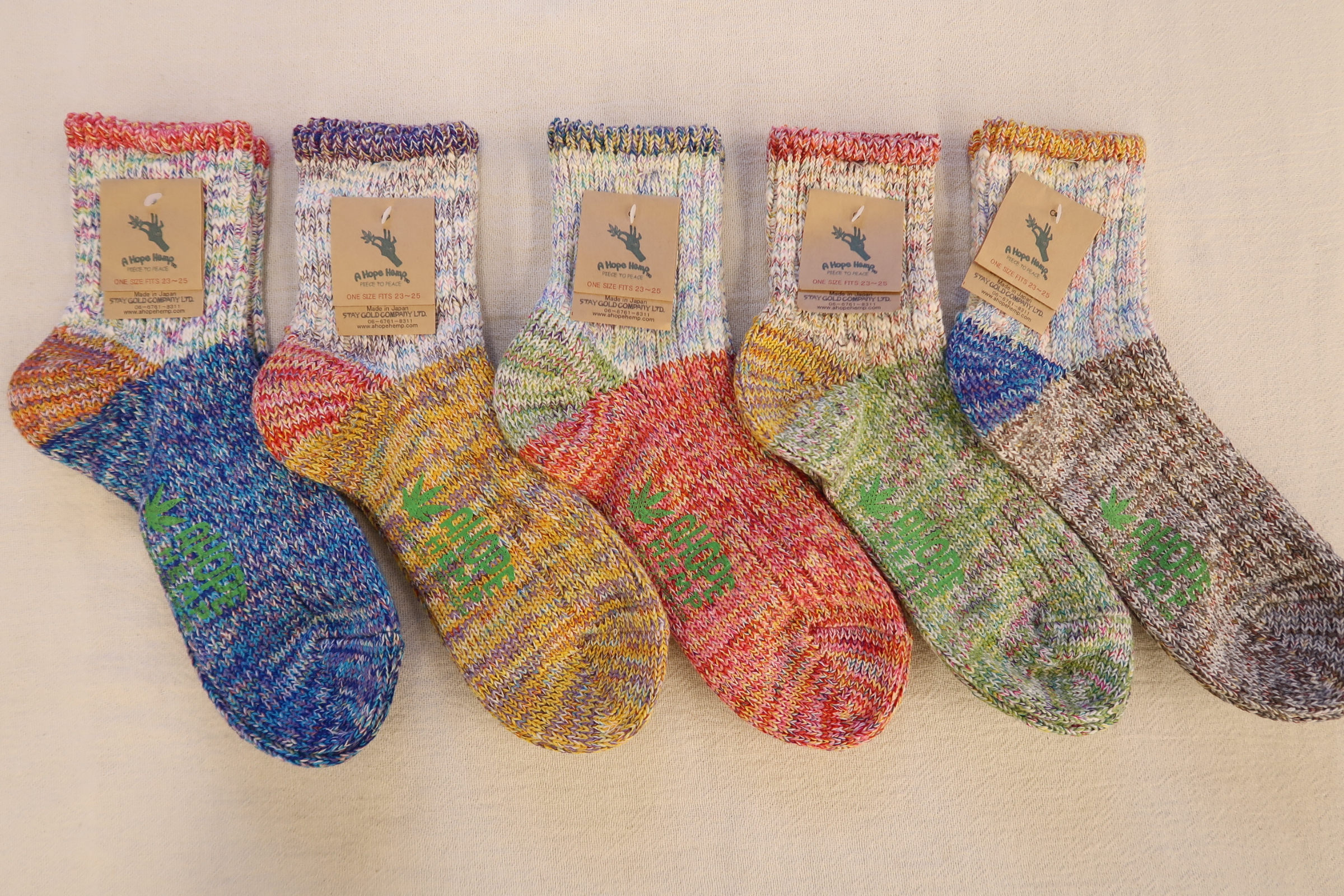 A HOPE HEMP ソックス　入荷