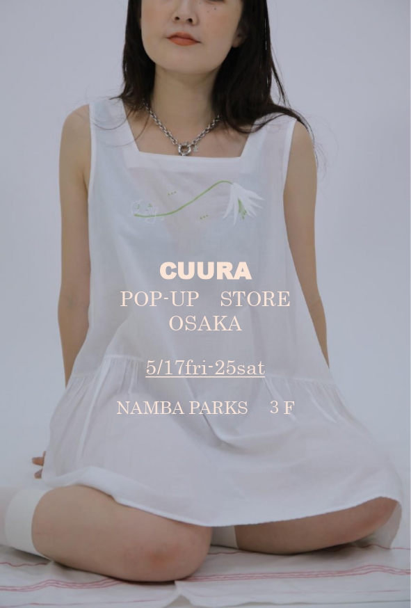 CUURA POP UP IN OSAKA