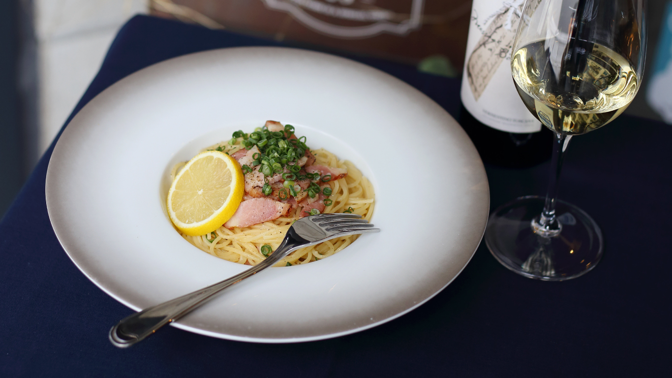 グレー吹ワイドリムパスタ