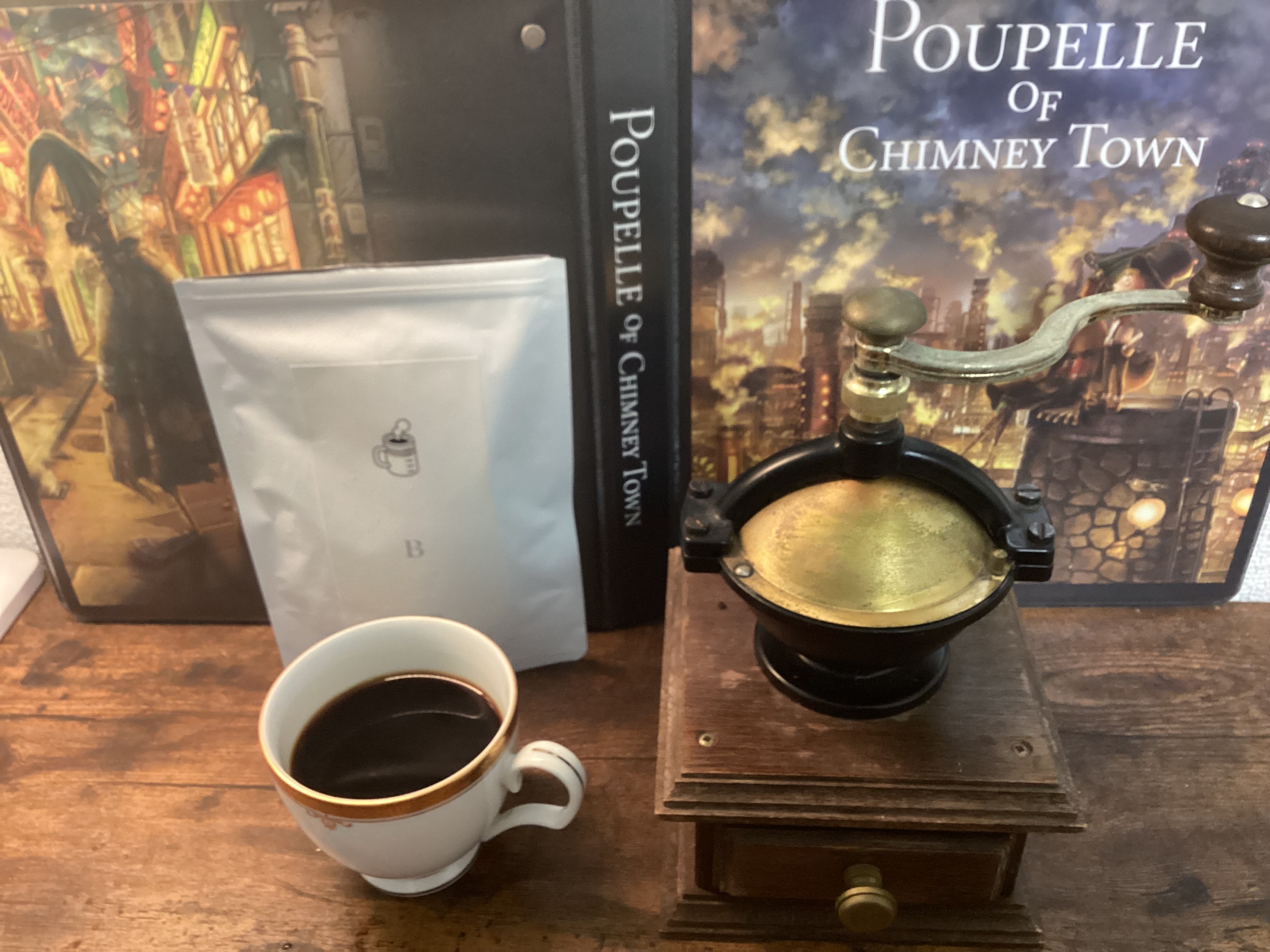 ◾️忠海さんから、CHIMNEYCOFFEE の差し入れを頂きました！