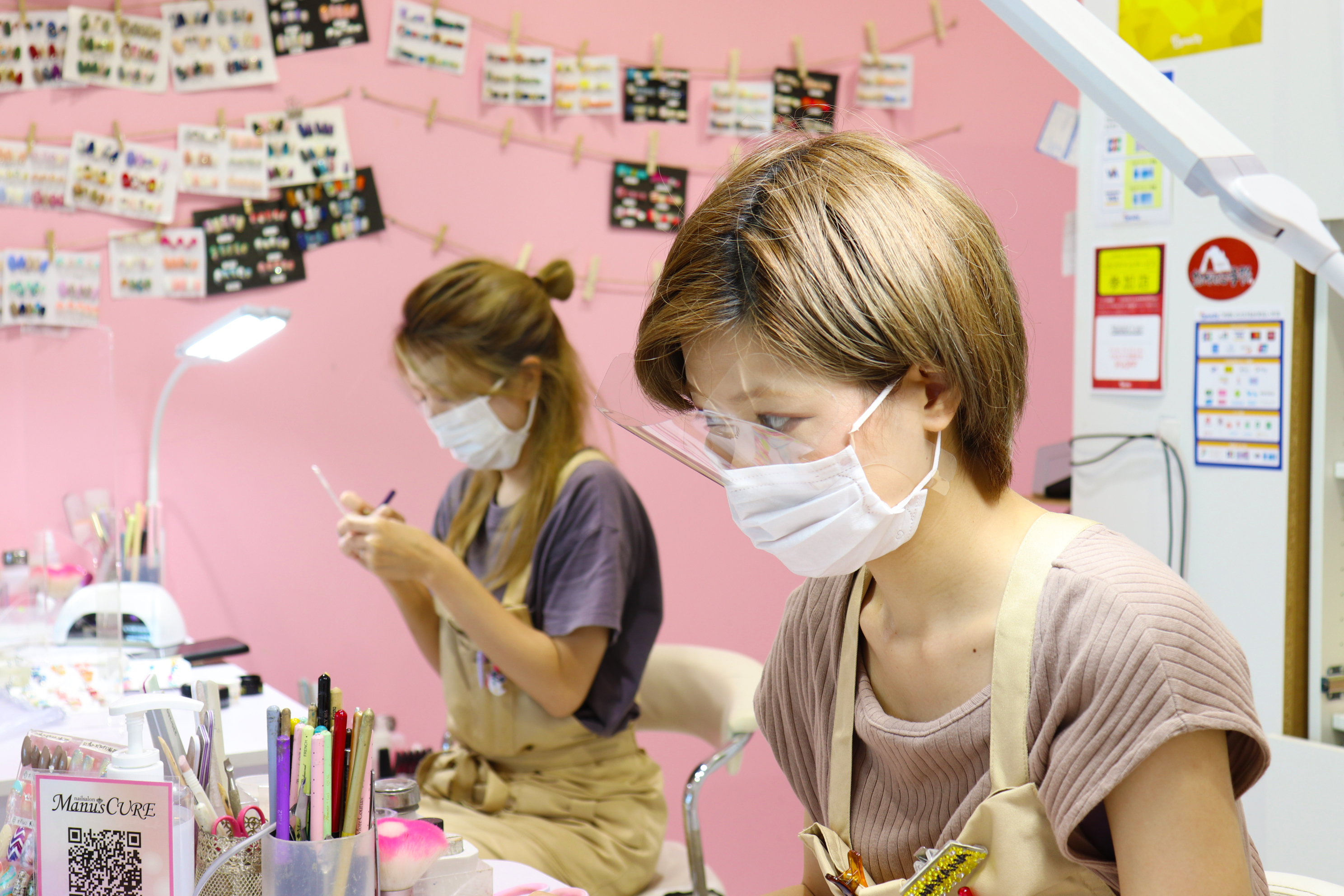 ネイルサロンでも活用中