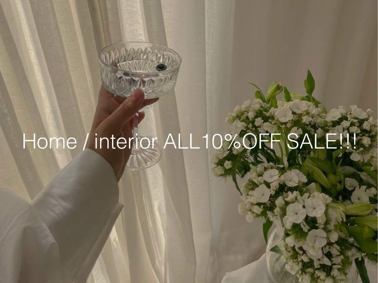 週末3日間限定♡Home / interior collection ALL10%OFF SALE!