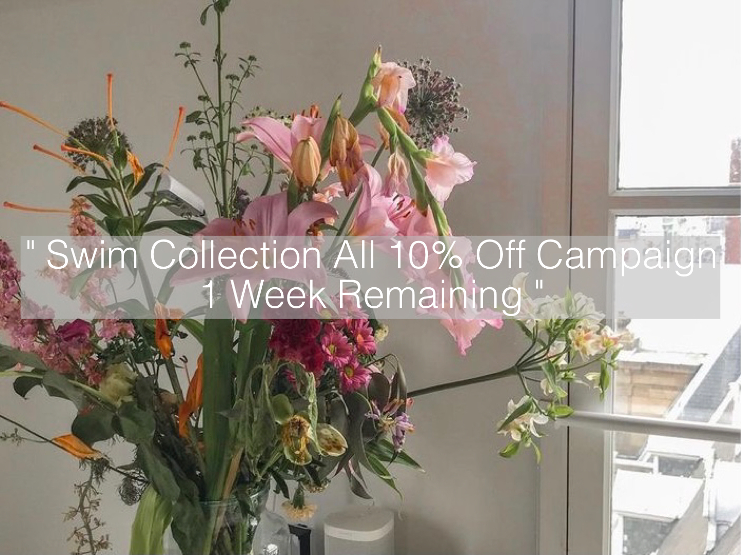 【残り約1週間！】SWIM COLLECTION ALL10%OFF キャンペーン！