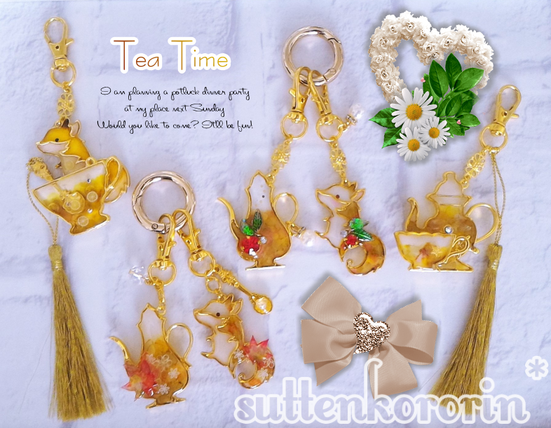 「TeaTime」シリーズ　更新しました♪