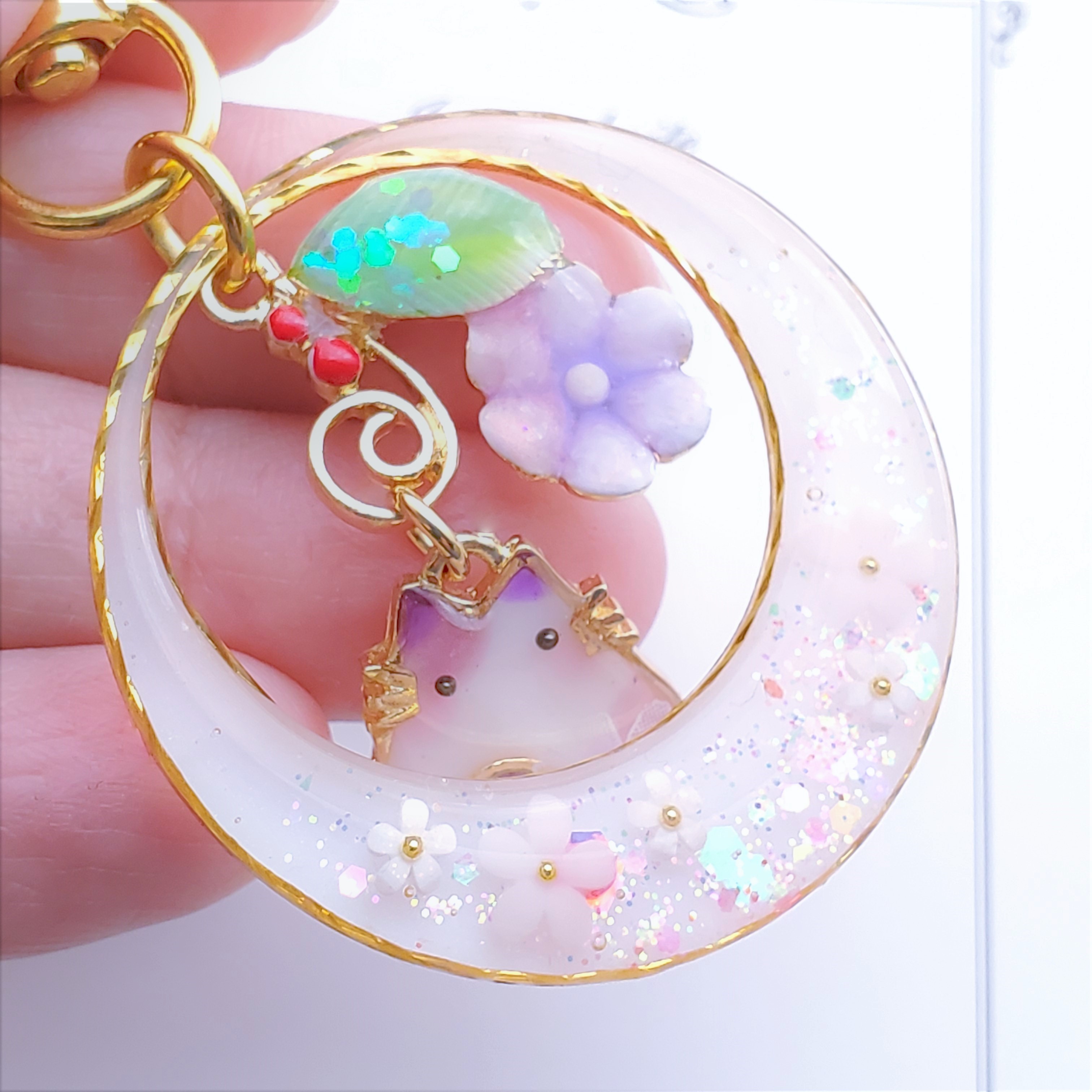 お花リングの小さなねこ　秋花＆桜花ちゃん　更新しました♪
