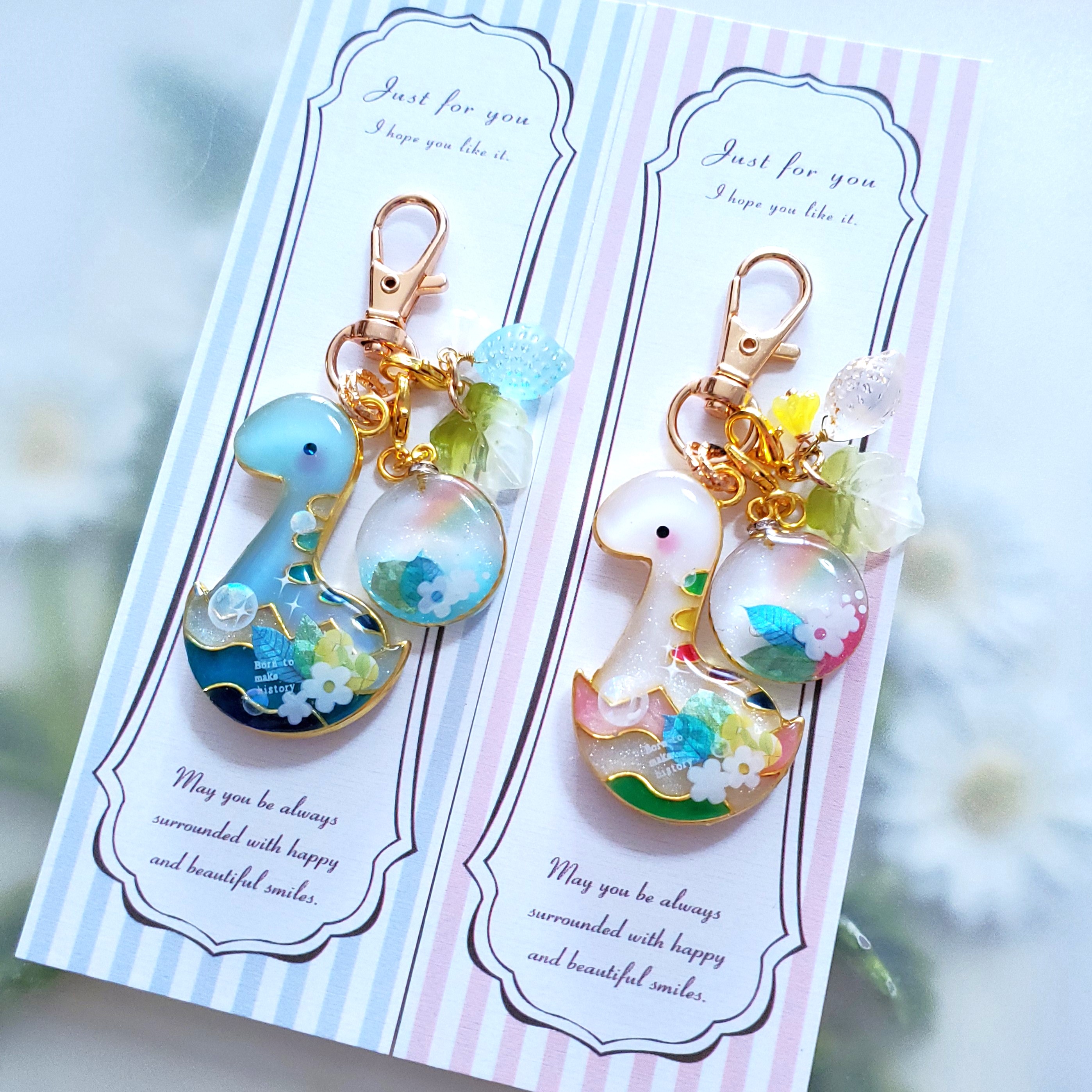 2/11（水）21時　首長竜ベビー　レインボー&ブルー・フラワー　更新