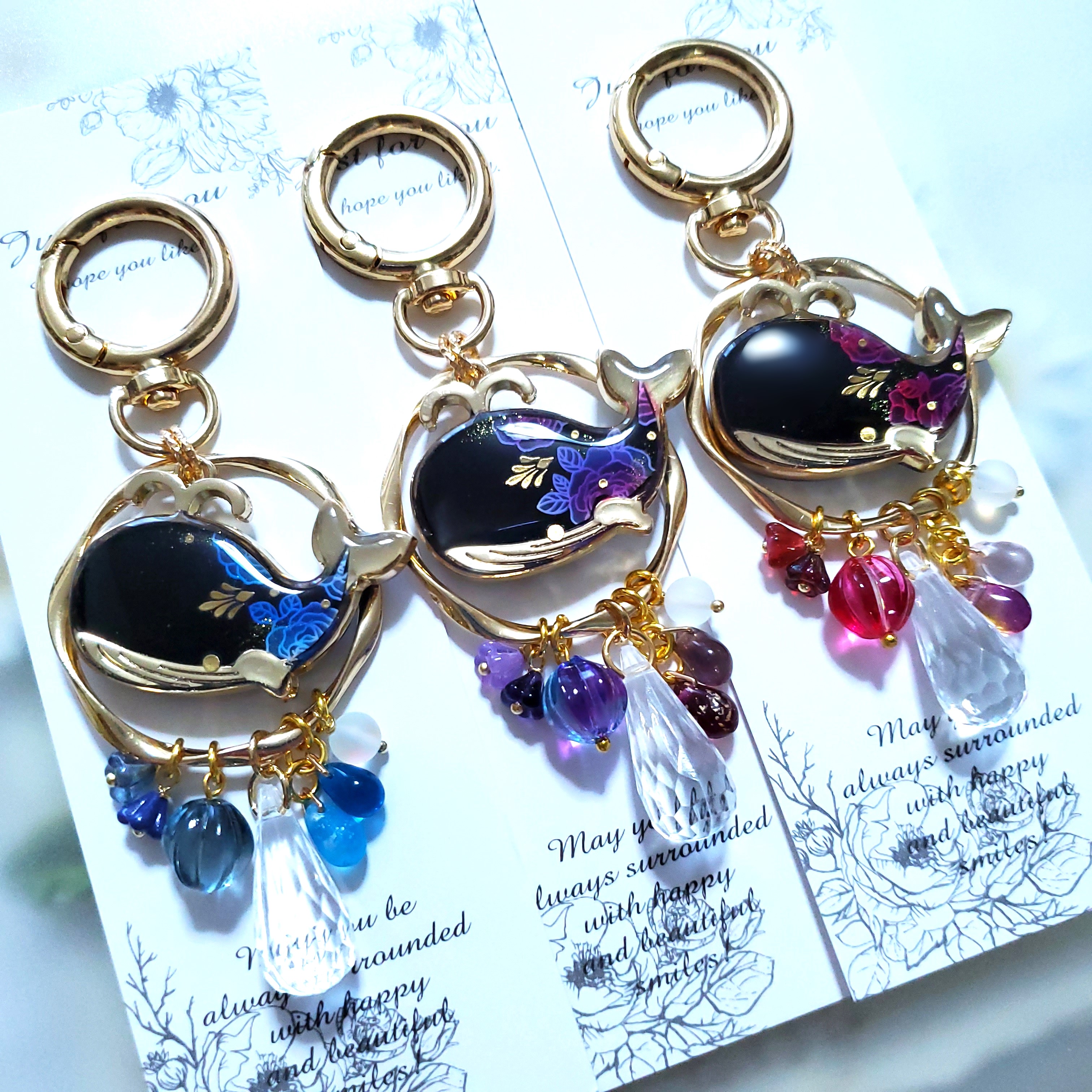 11/22(土)21時 華くじら のバッグチャーム 更新