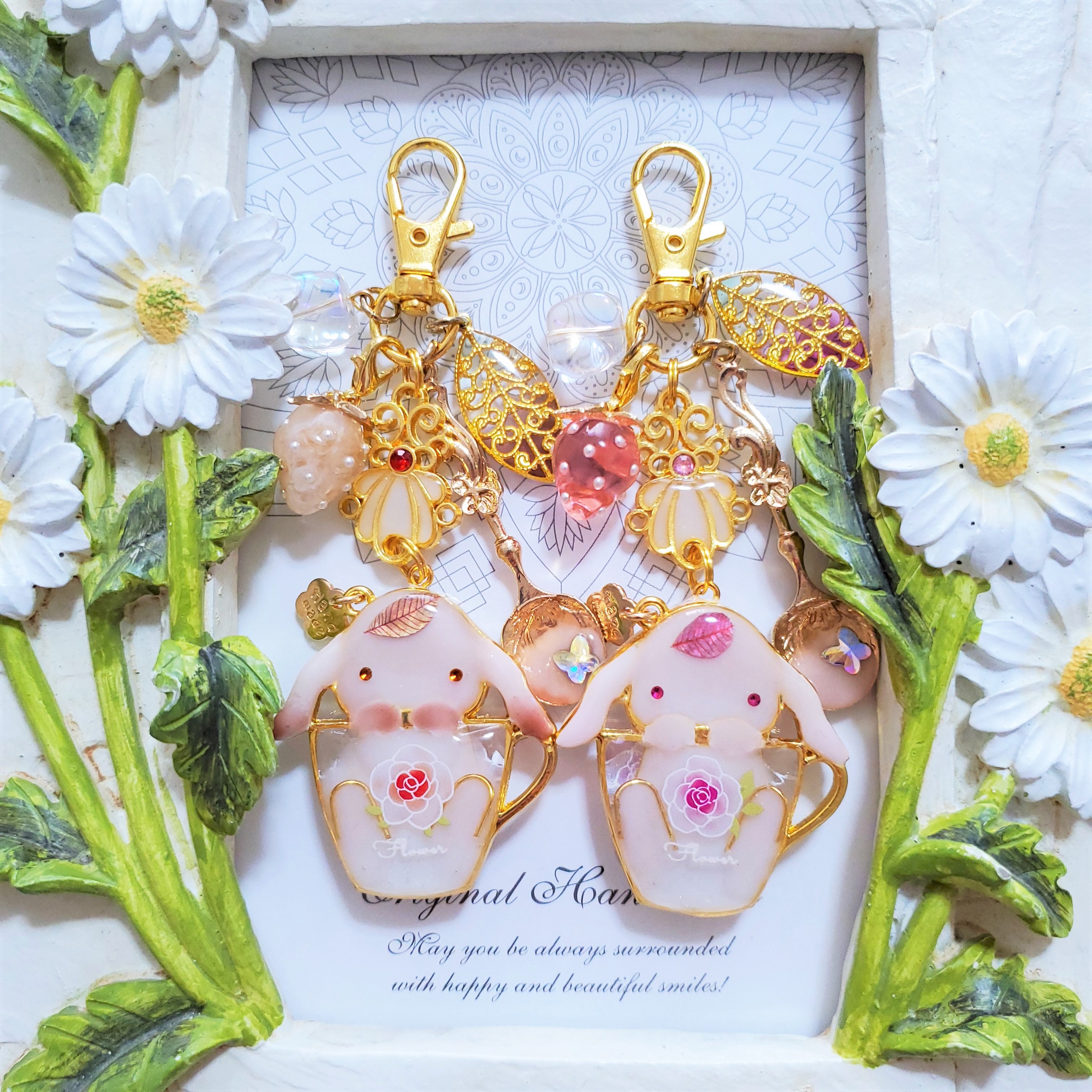 【完売】カップらぶっと　Milk tea　BrownLeaf＆PinkLeaf　更新しました♪