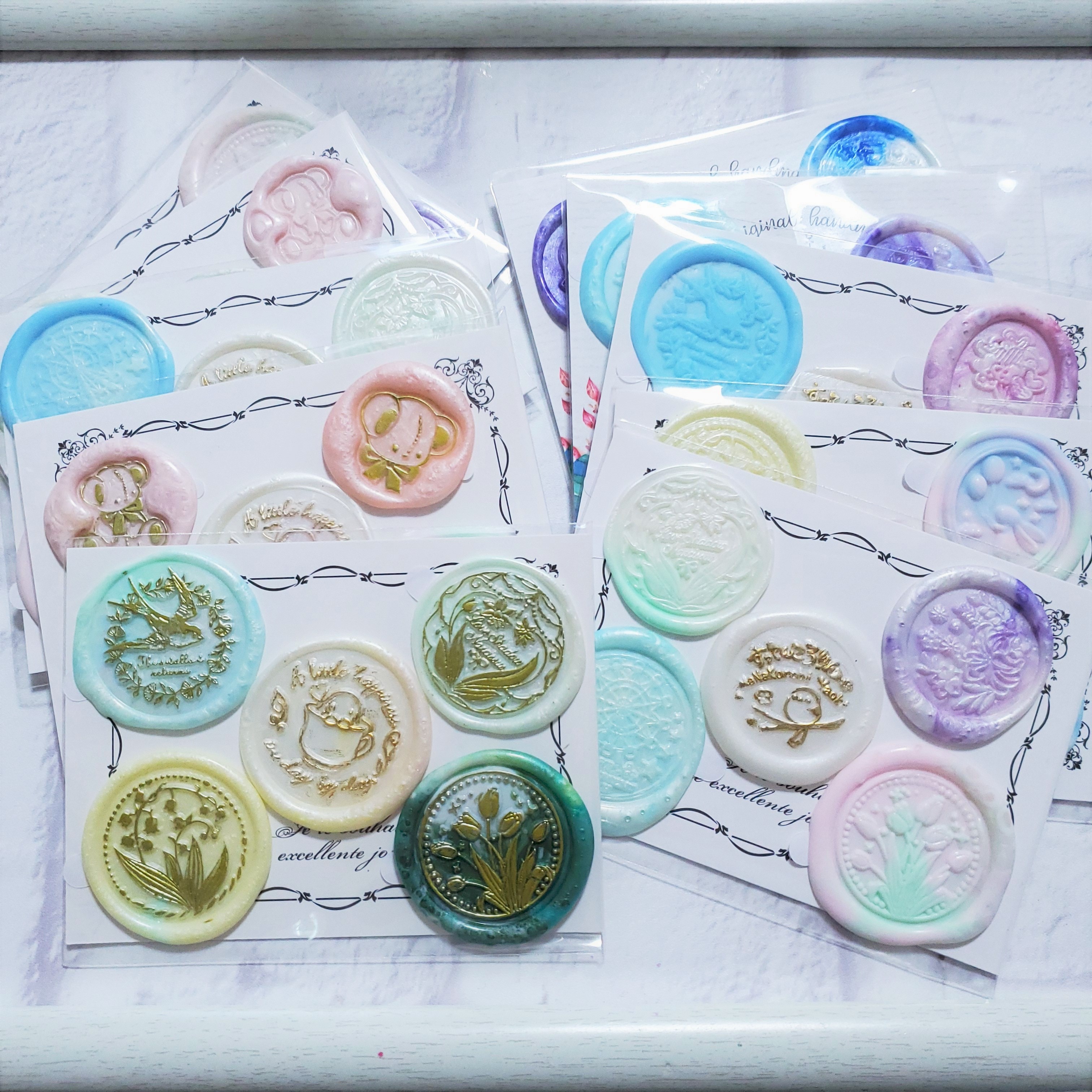 【終了】すってんころりん*２周年記念　シーリングスタンプセットプレゼント♡