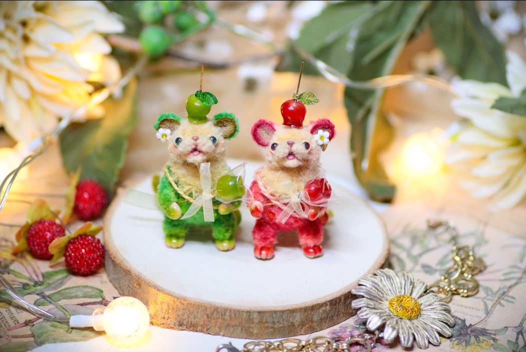 予告♡　モールアートドール作家まち様ドールオーナー様向け　頭のせりんご飴販売について