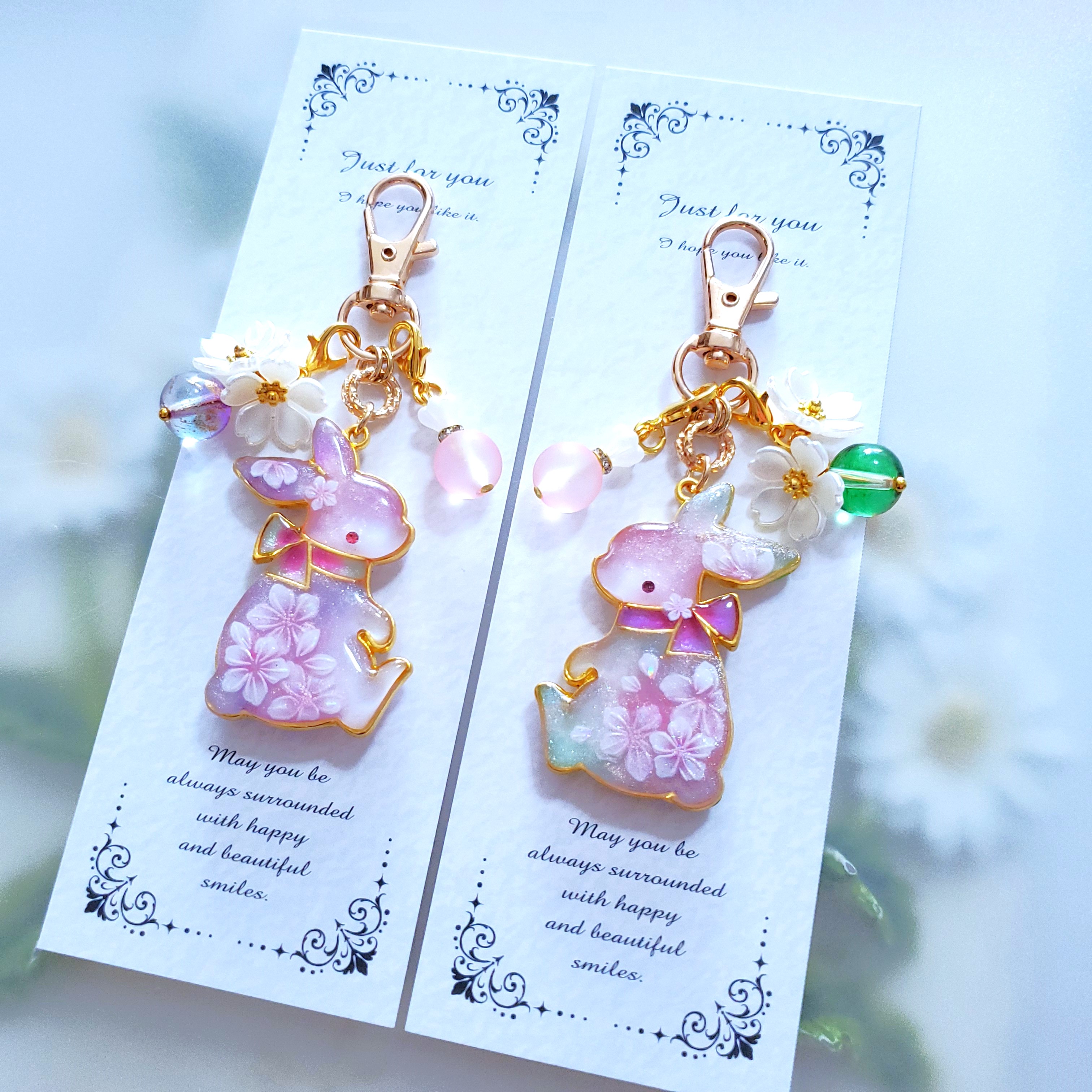 ２/18（水）21時　春待ちうさぎ　宵桜&陽桜　更新