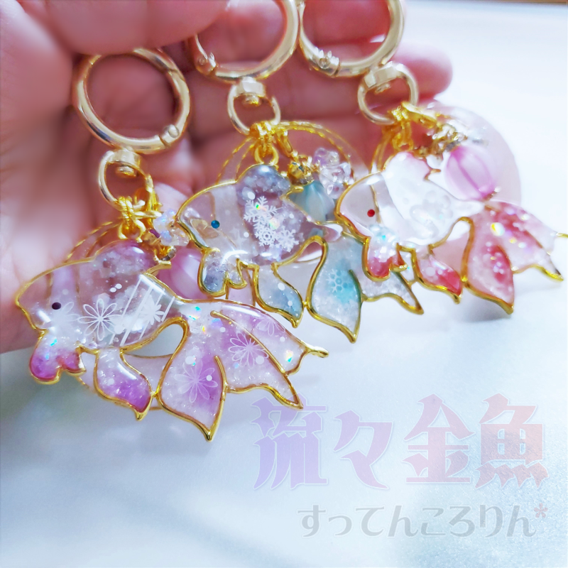 流々金魚　透赤水＆透氷水＆透紫水　更新しました♪