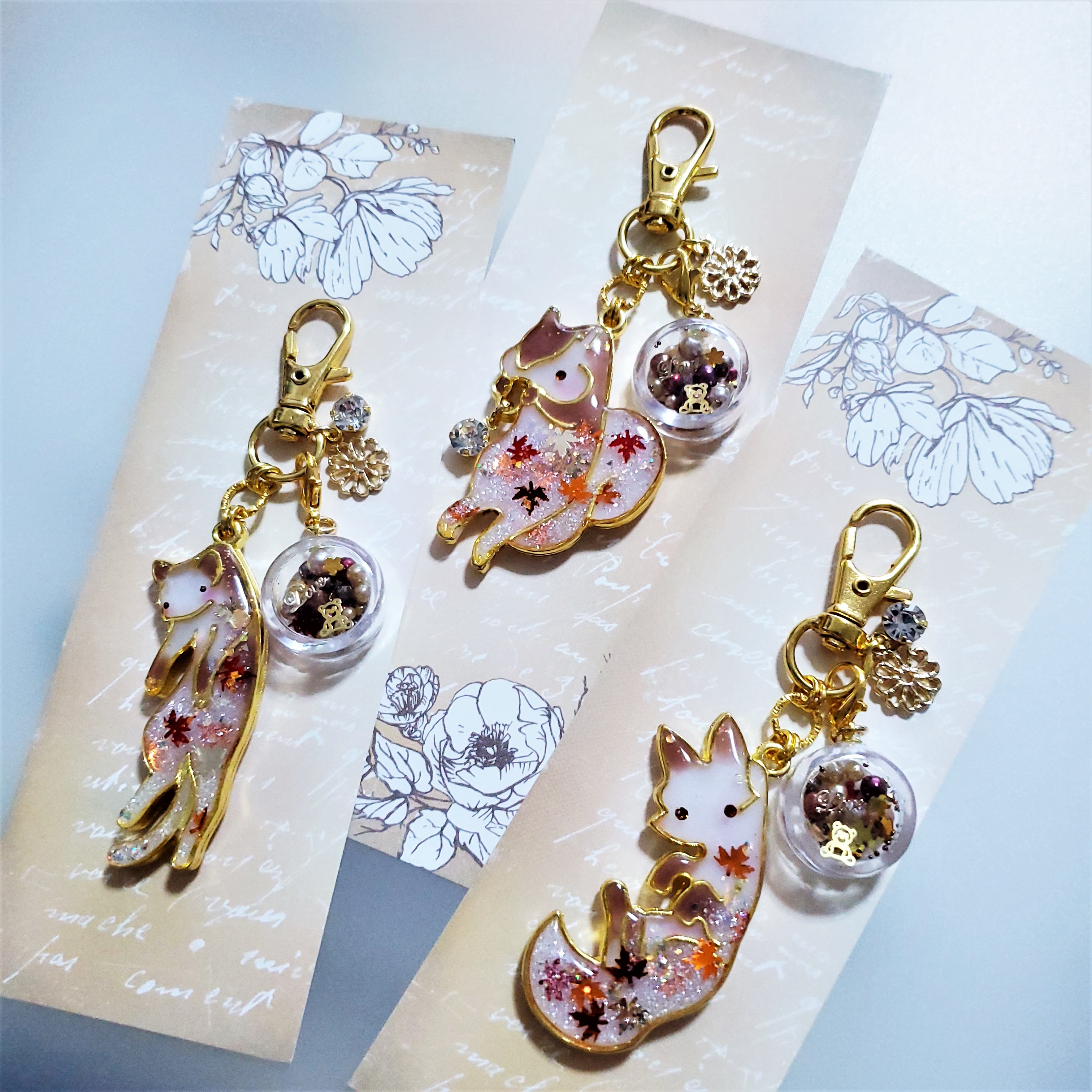 やんちゃキツネ＆リス＆ねこ　雪遊びシリーズ　更新しました♪