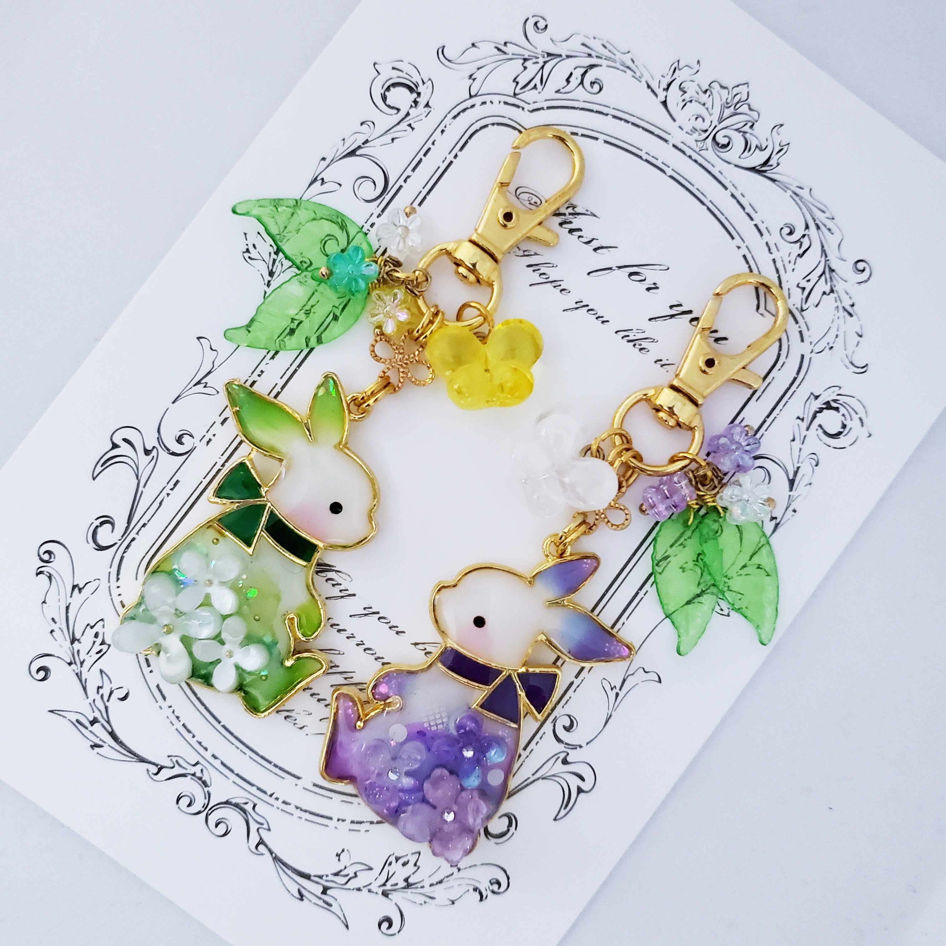 カップらびっと　虹花ちゃん　＆　お散歩うさぎ　紫陽花・姫空木ちゃん　更新しました♪