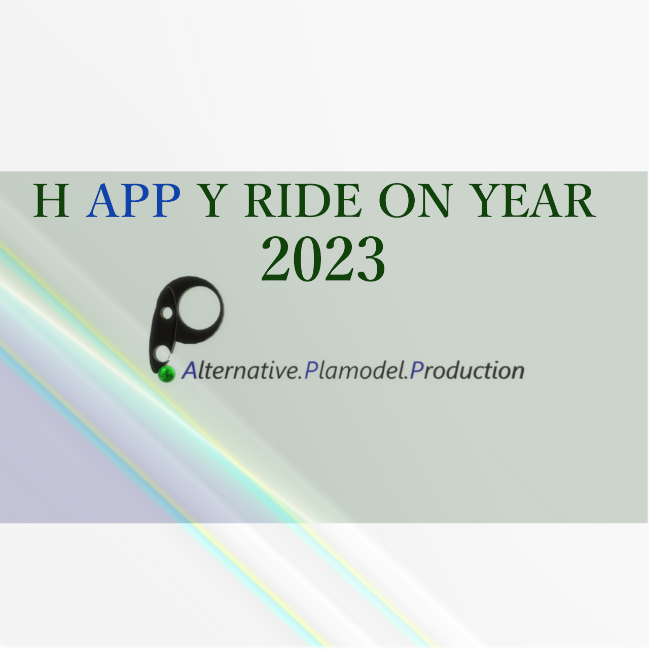 「H APP Y RIDE ON YEAR 2023」