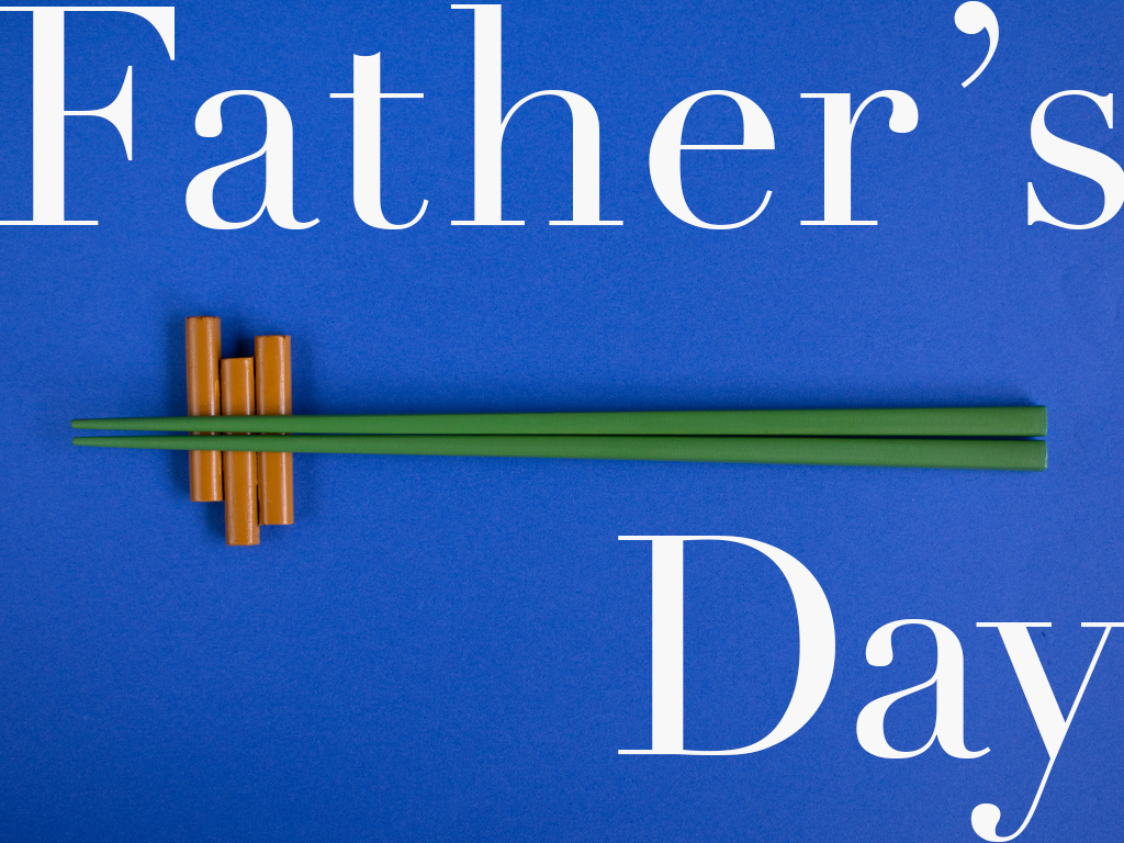 6月20日は父の日。KISSAKOの色箸をプレゼントしませんか？
