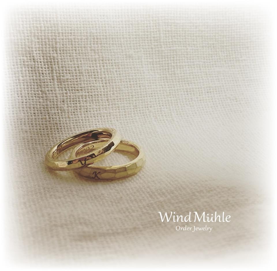 【ご結婚指輪 / マリッジリング】 〜世界にひとつのこだわりテクスチャー～