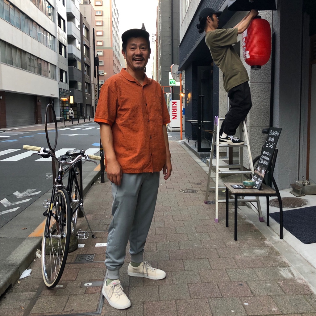 街頭にて