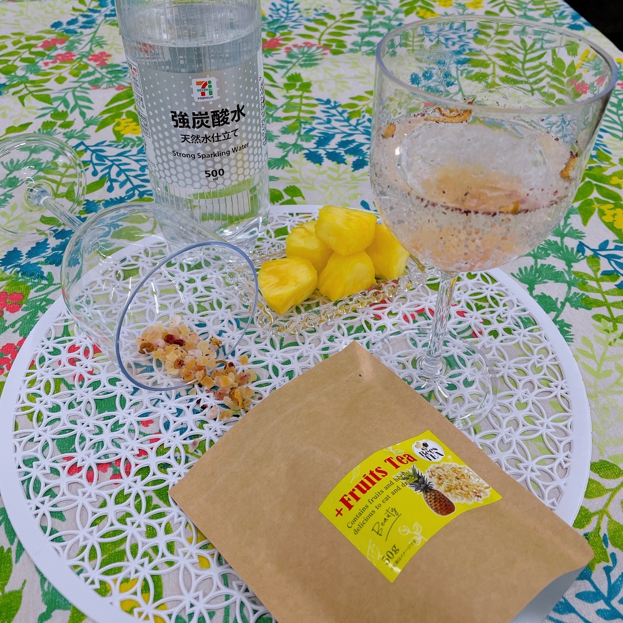パイナップルのモクテル♡