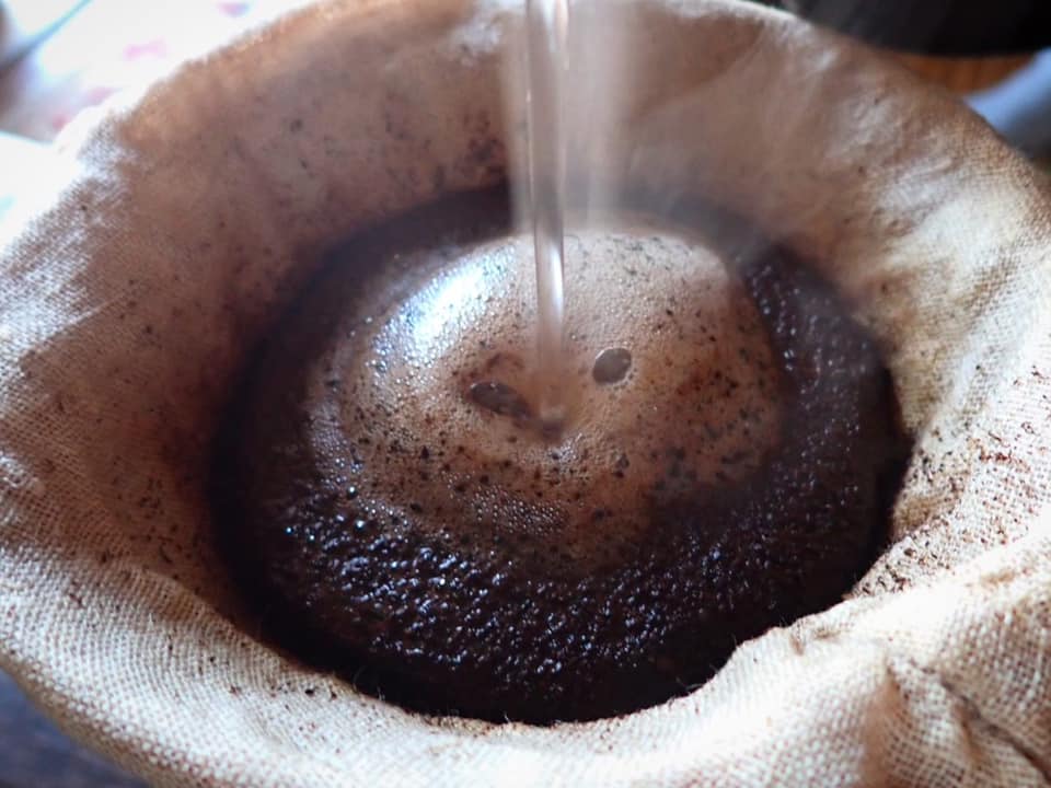 コーヒー抽出中の濃度変化について