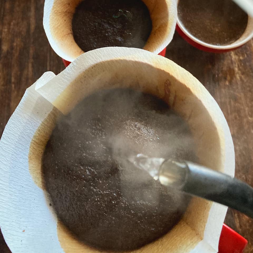 新鮮なコーヒーを