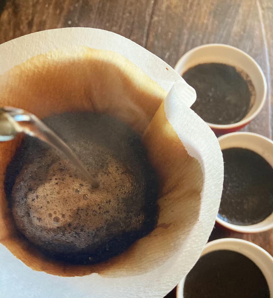 コーヒーの挽き目