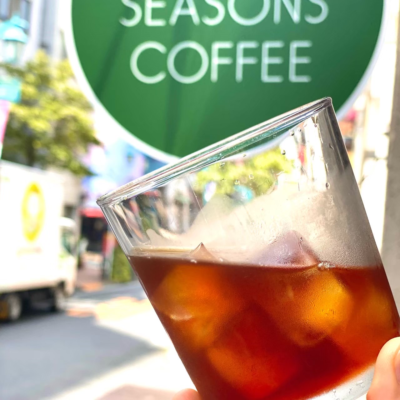 夏にのむアイスコーヒー！